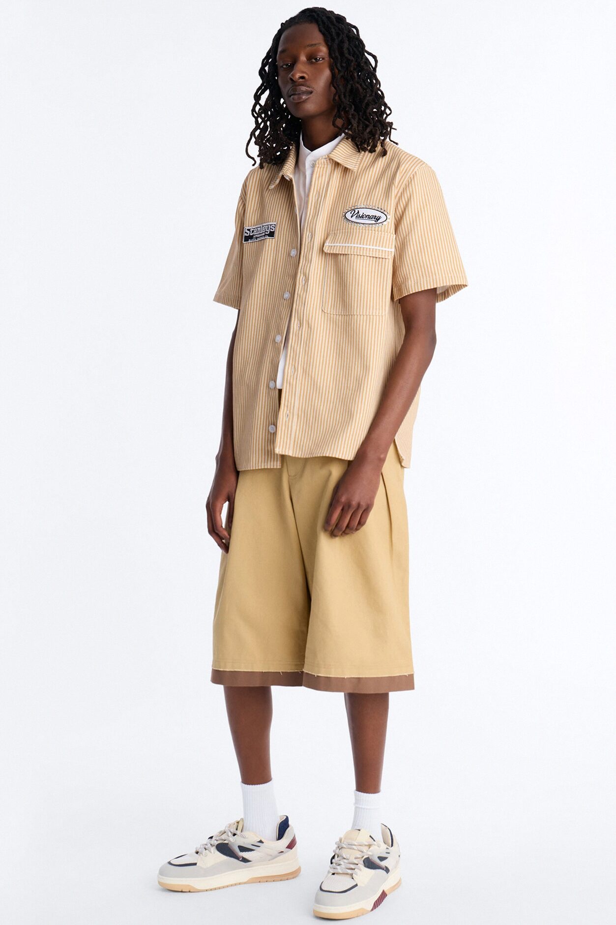 Visionary Service Mechanic Shirt - Tan