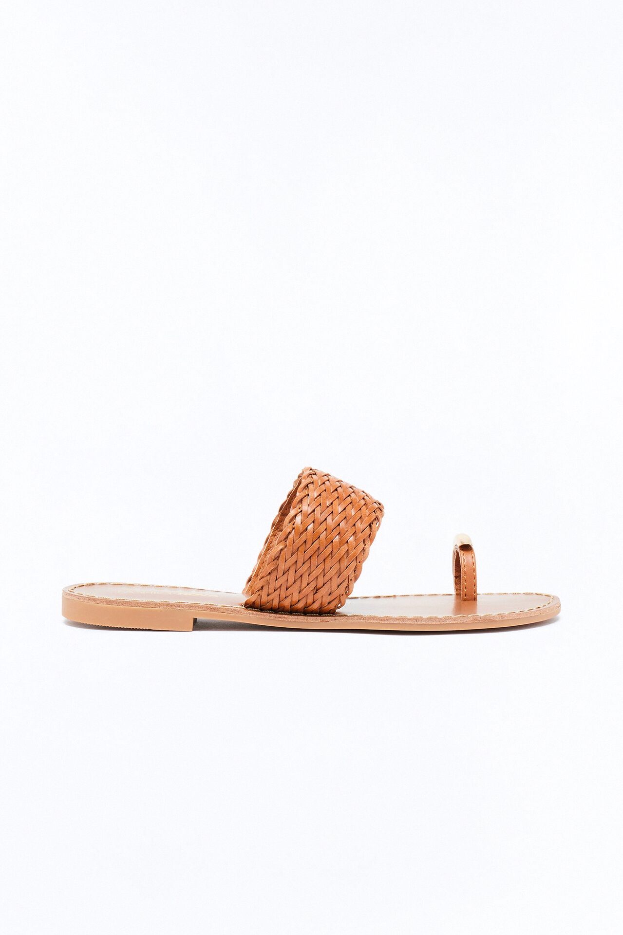 Huntington Beach Toe Ring Sandals - Tan