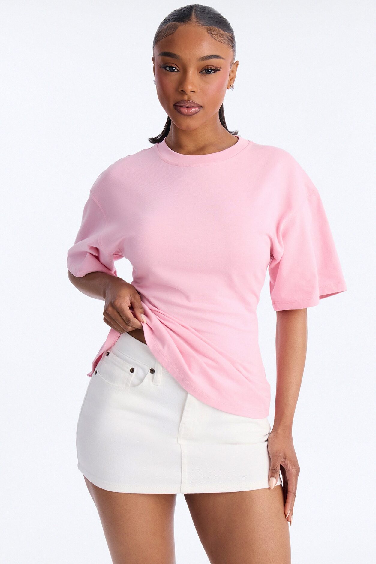 Jayden Fitted T-Shirt - Pink