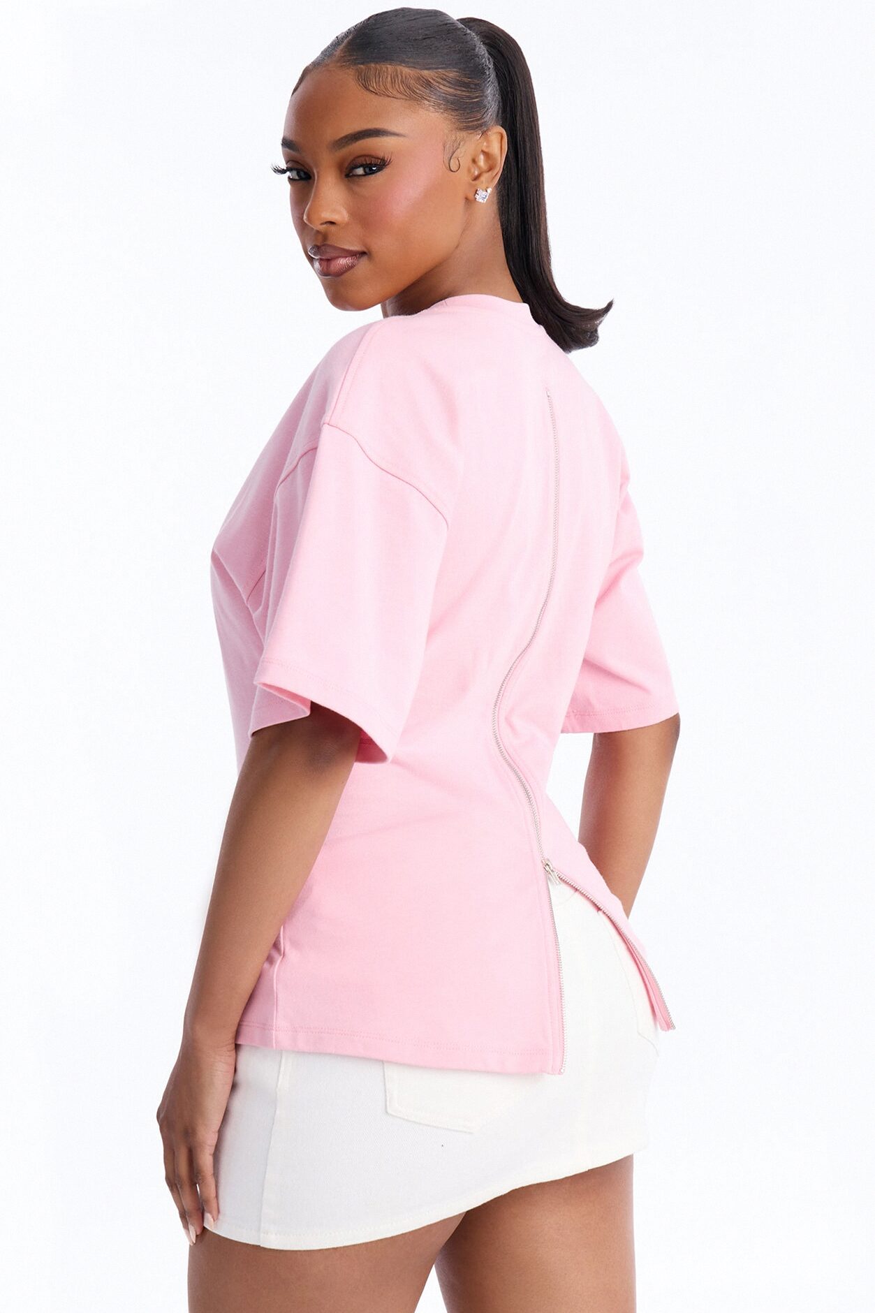 Jayden Fitted T-Shirt - Pink