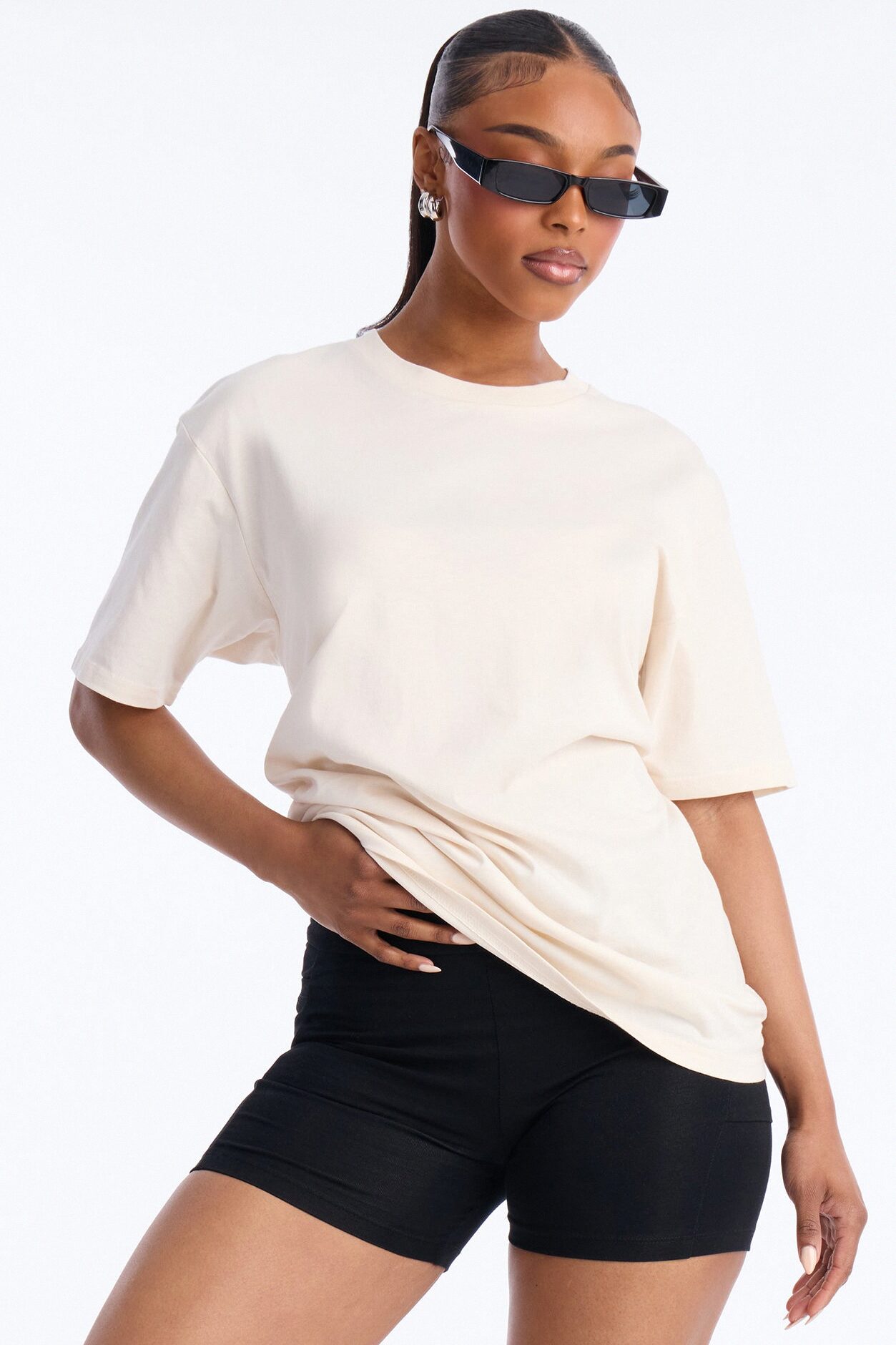 Random Tuesday Oversized T Shirt - Off White