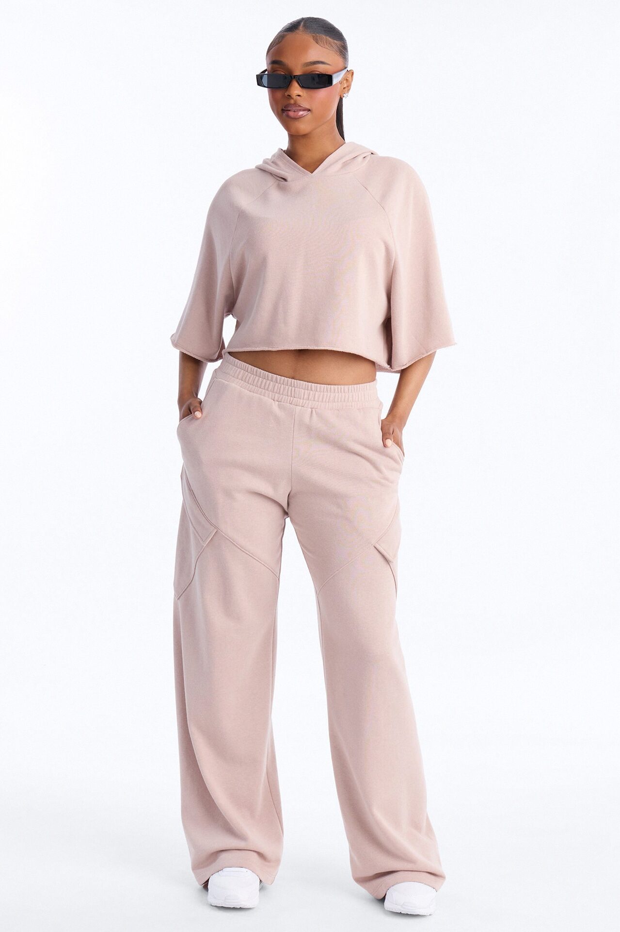 Easy Days French Terry Lounge Pant - Taupe