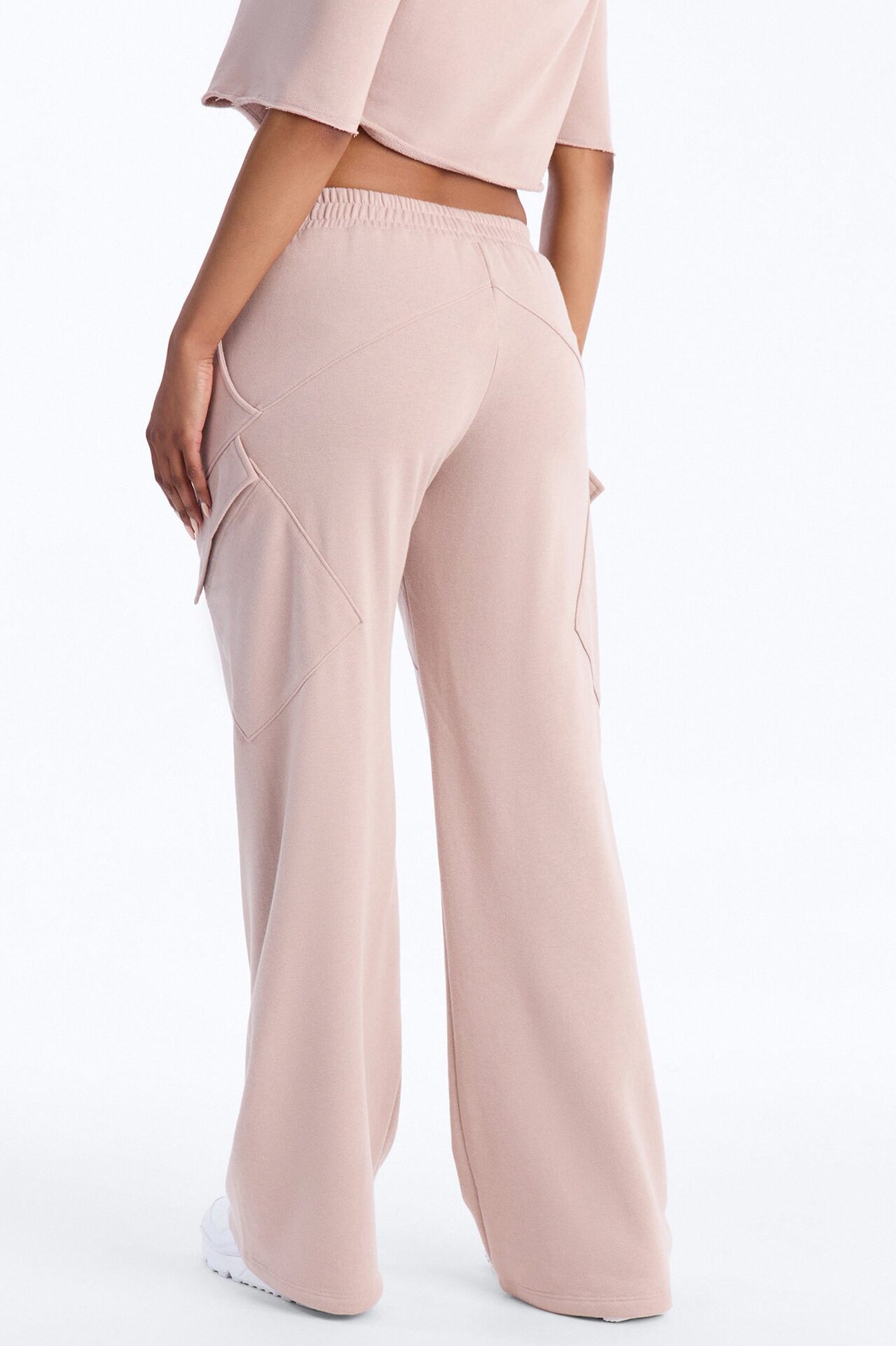 Easy Days French Terry Lounge Pant - Taupe