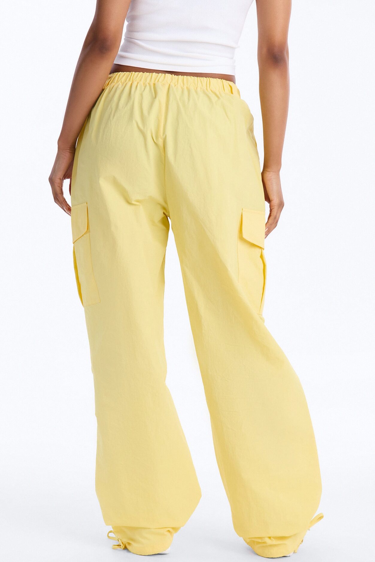 Girl Crush Parachute Pant - Yellow