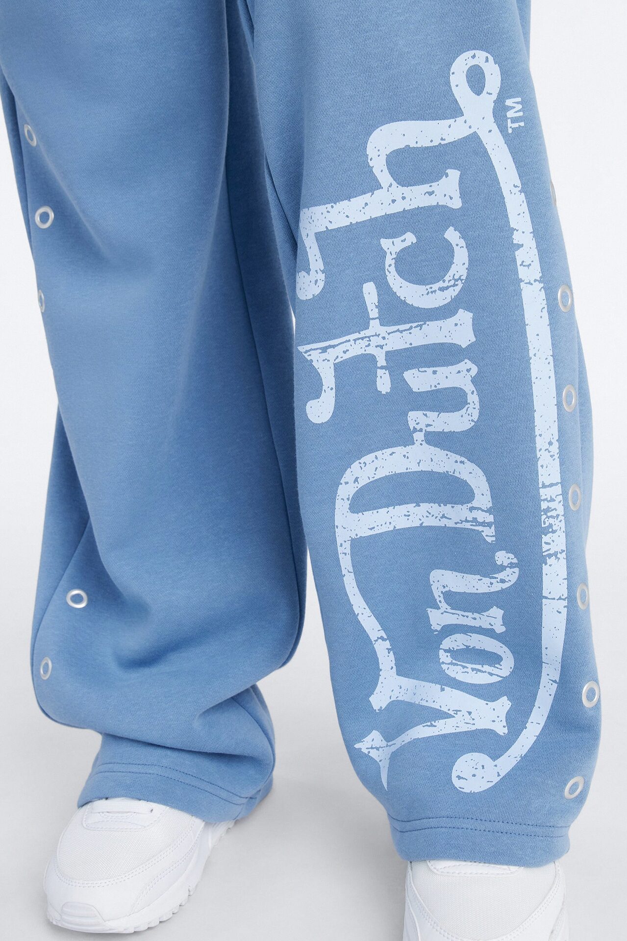 Von Dutch Rocker Grommet Pant - Light Blue