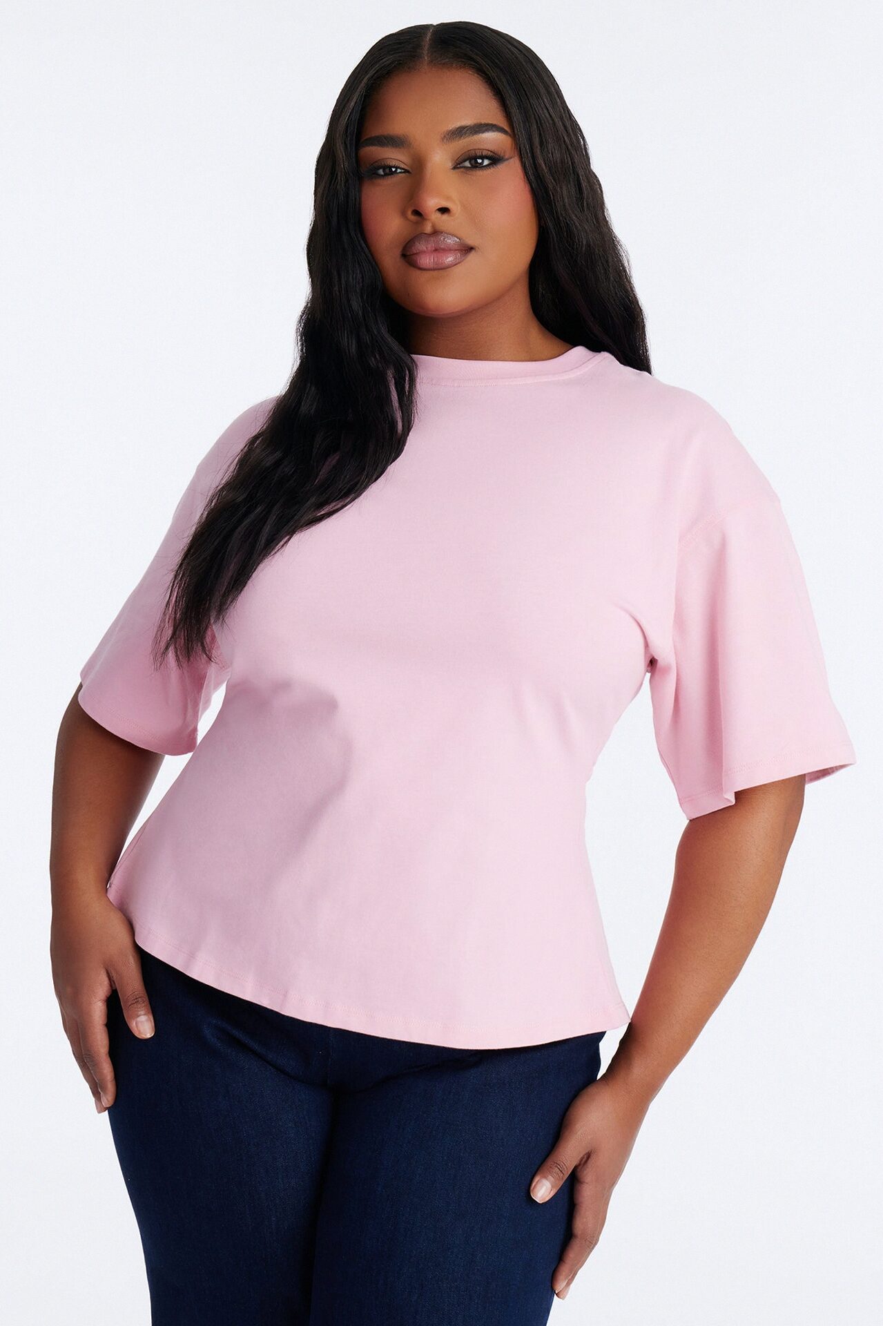 Jayden Fitted T-Shirt - Pink