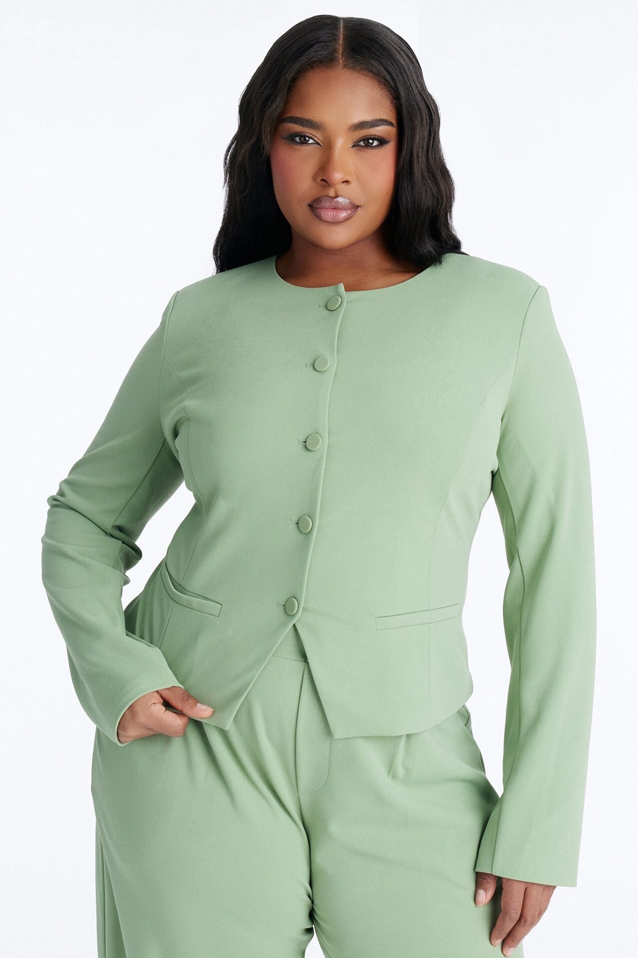 Mission Accomplished Blazer - Sage