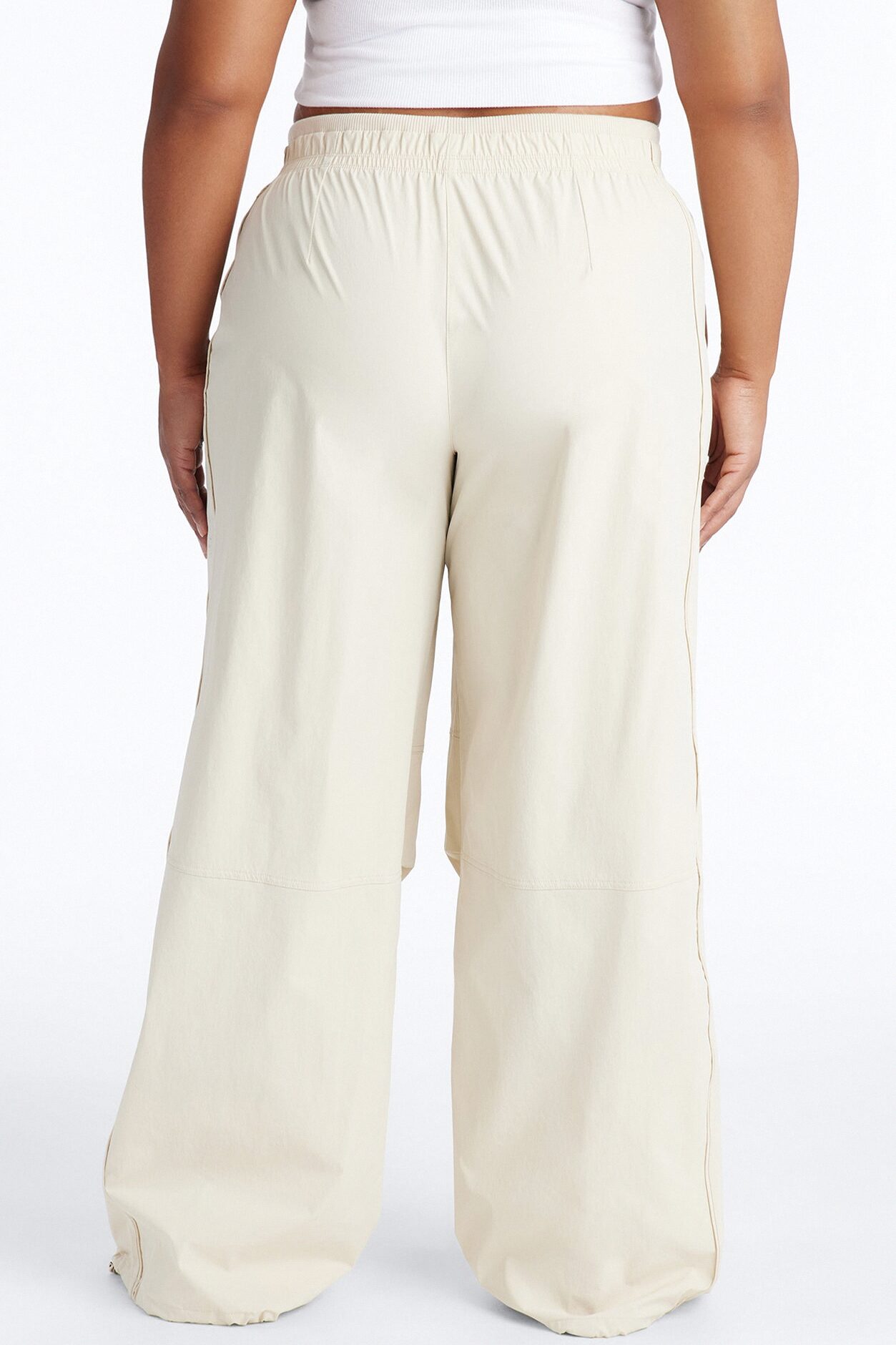 Keep It Moving Windbreaker Lounge Pant - Sand