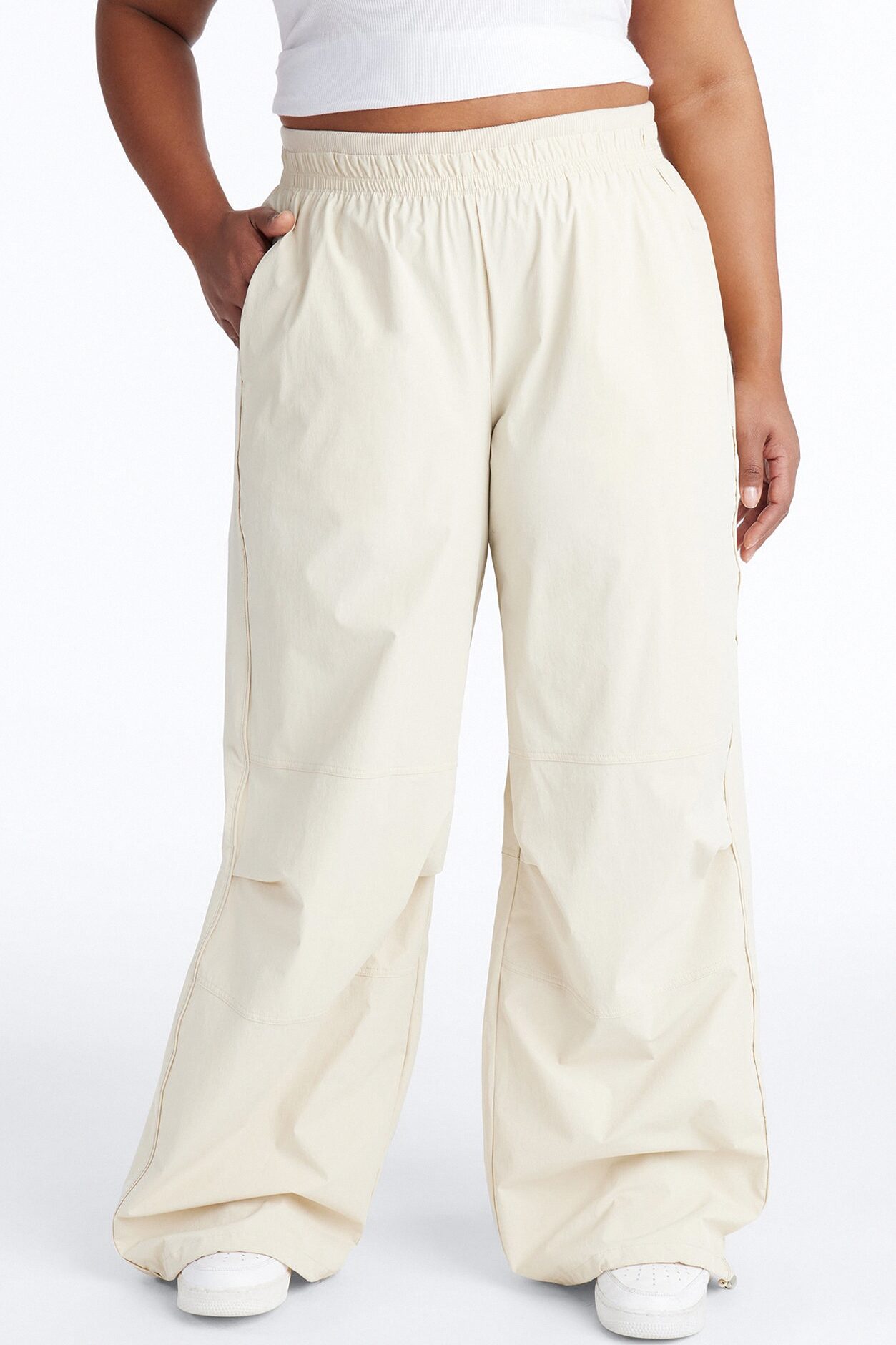 Keep It Moving Windbreaker Lounge Pant - Sand