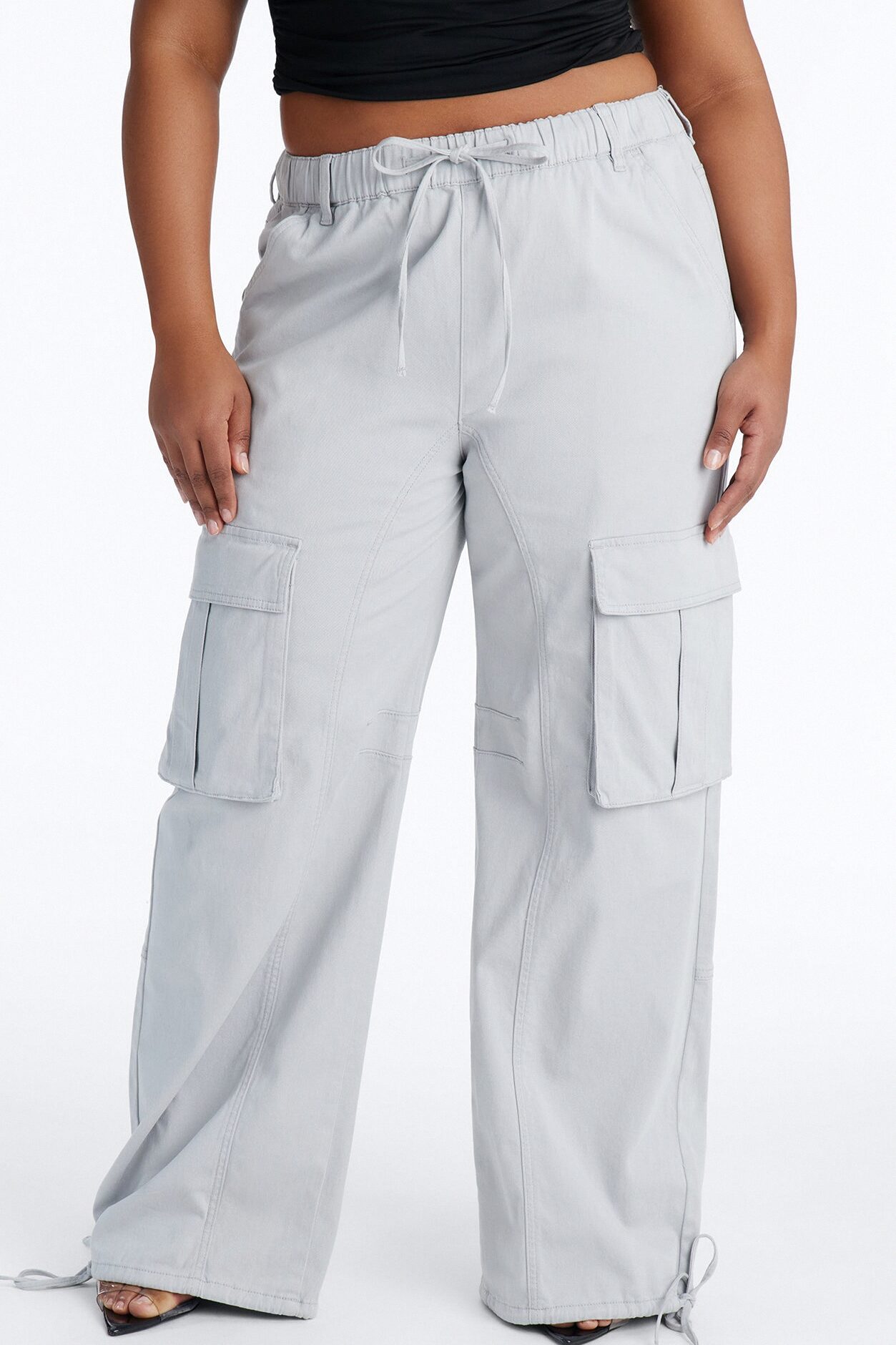 Portland Washed Cargo Pant - Slate Grey