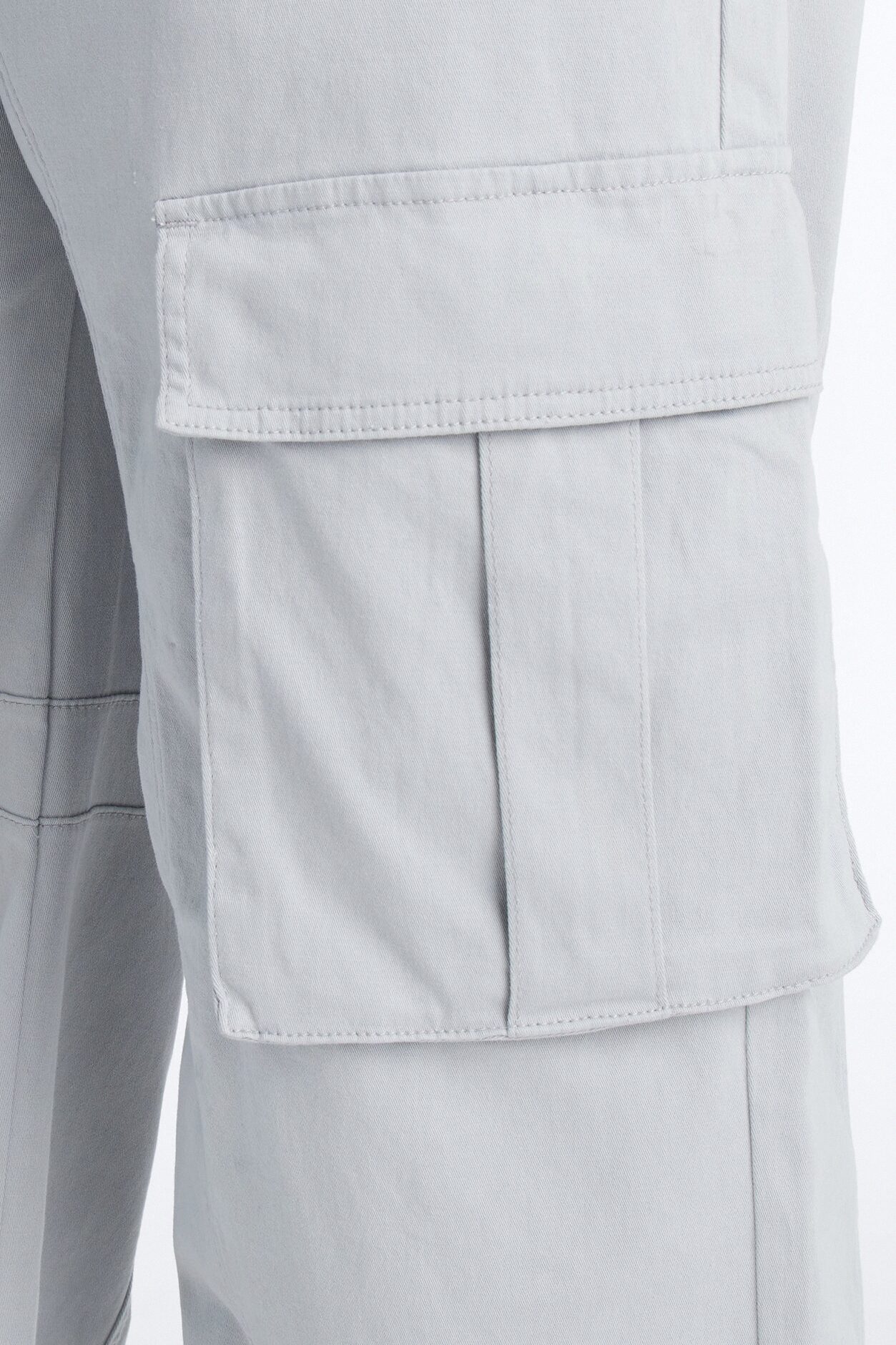 Portland Washed Cargo Pant - Slate Grey