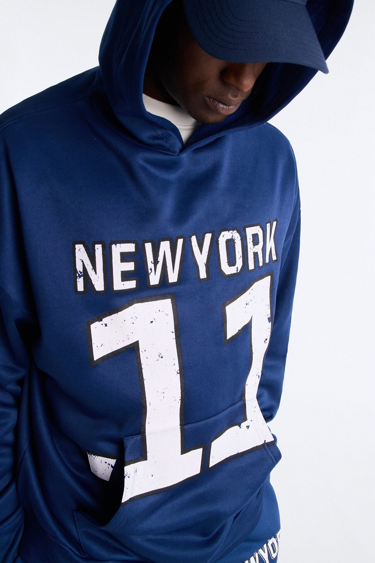 New York Classic Hoodie - Navy