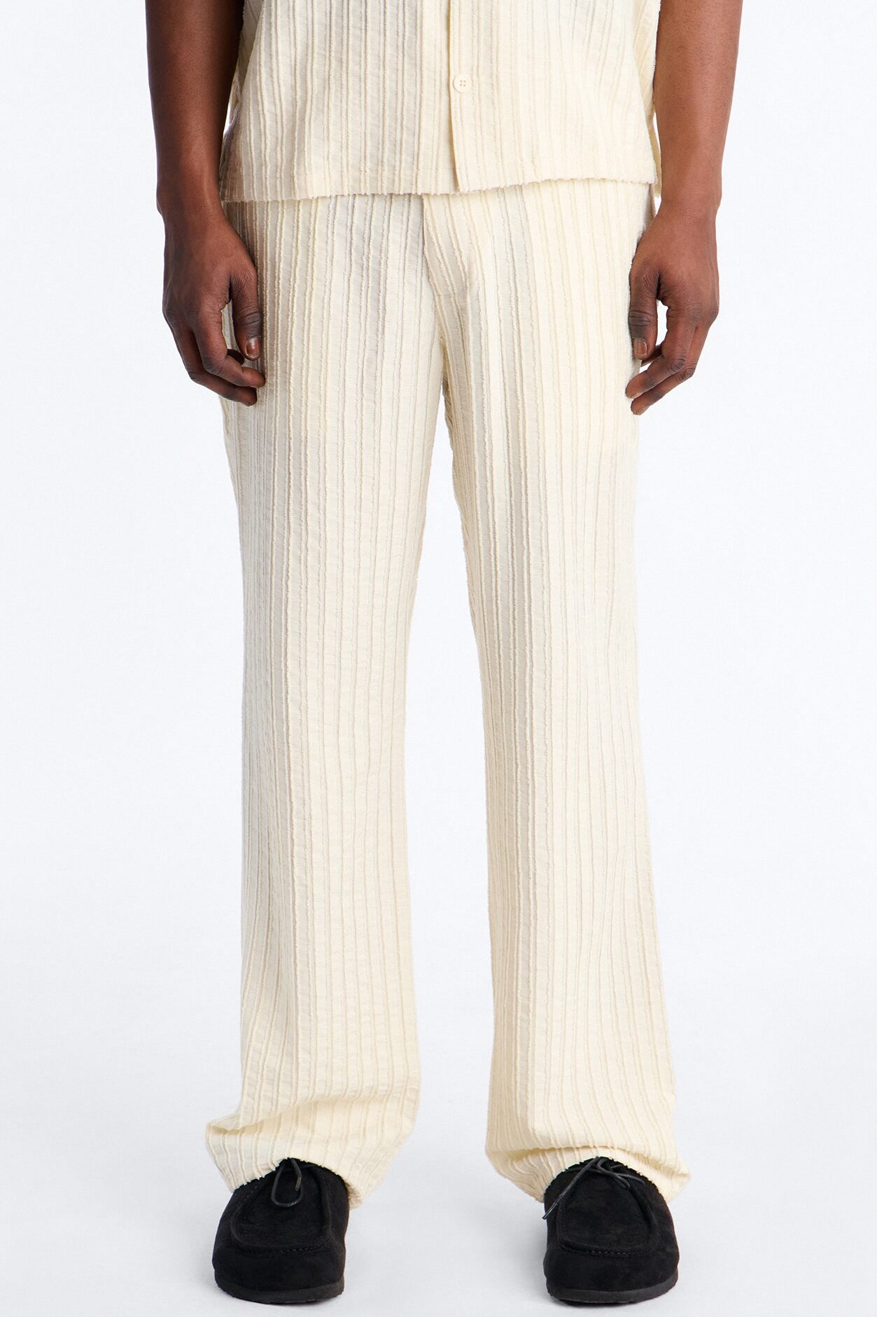 Straight Flare Aegean Pant - Cream