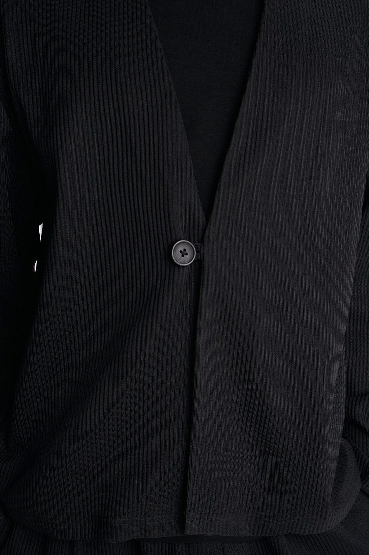 Show Up Shawl Collar Blazer - Black
