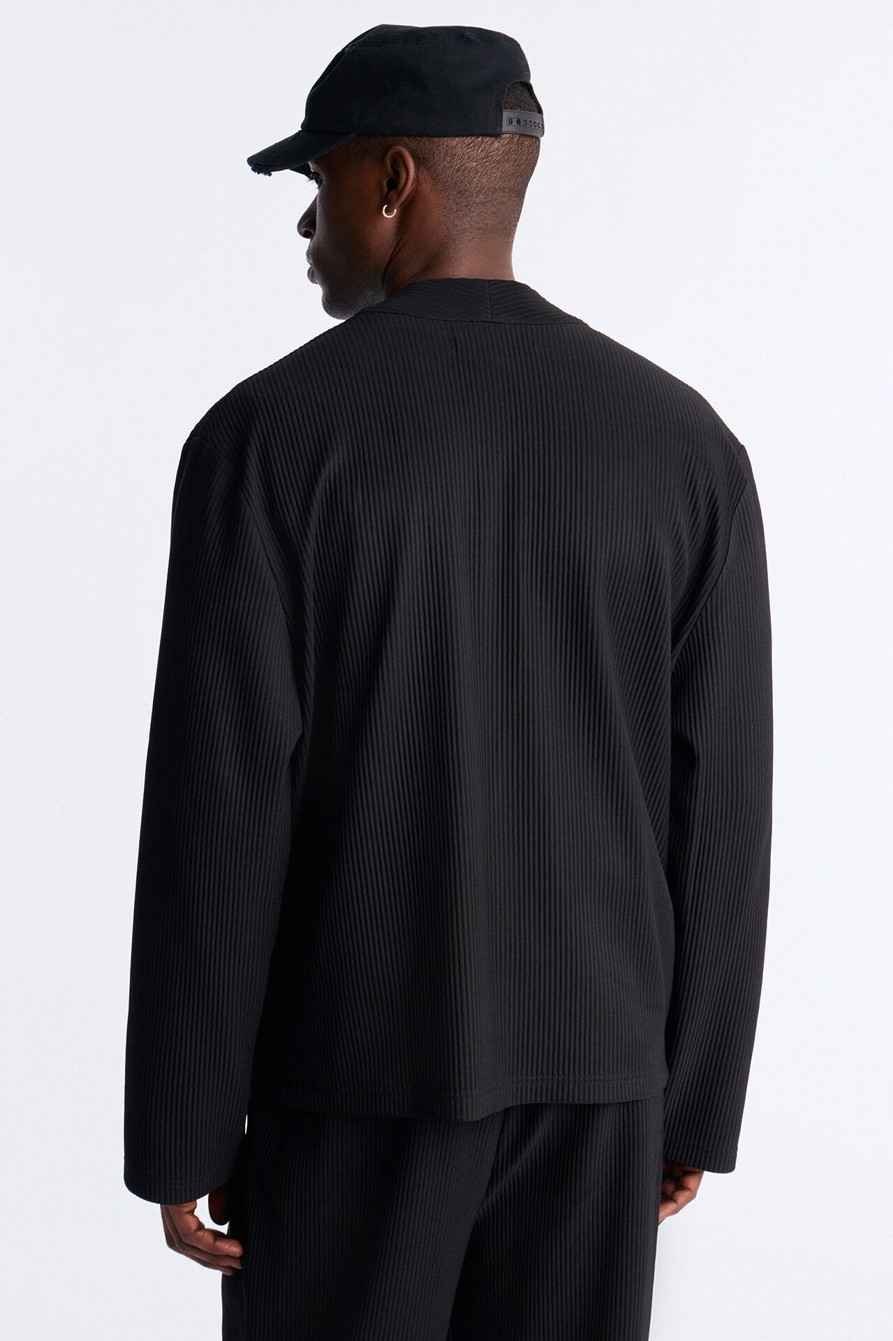 Show Up Shawl Collar Blazer - Black