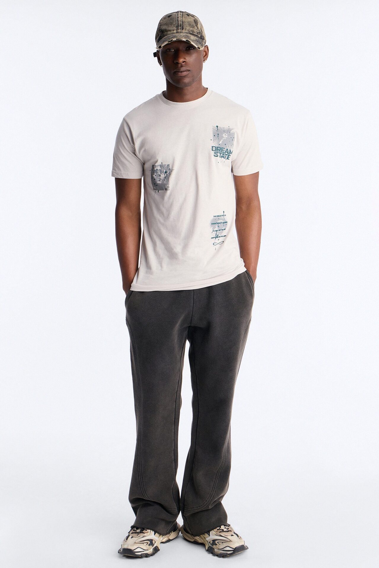 Beyond Your Dreams Short Sleeve Tee - Grey