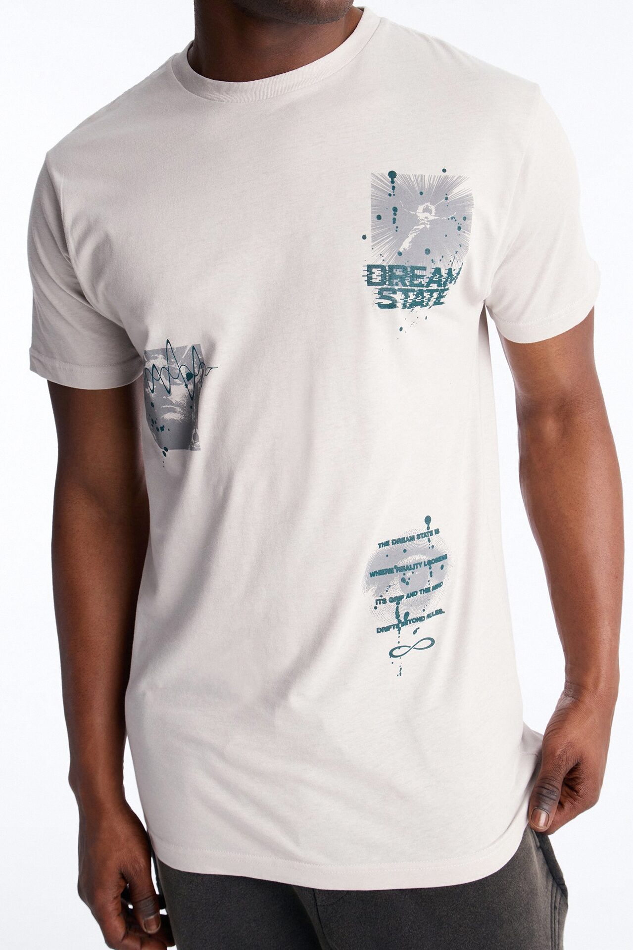 Beyond Your Dreams Short Sleeve Tee - Grey