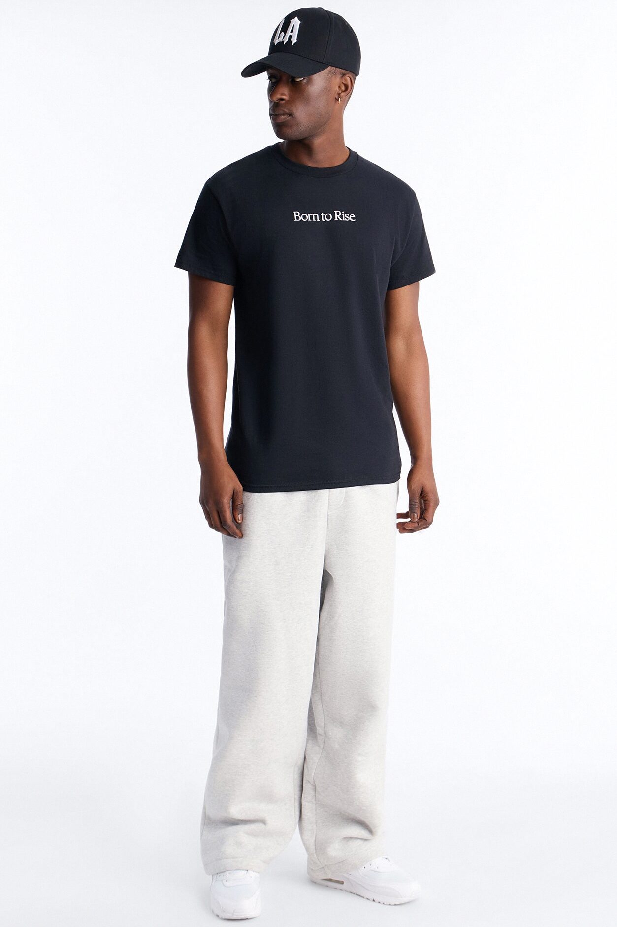 Born To Rise Short Sleeve Tee - Black
