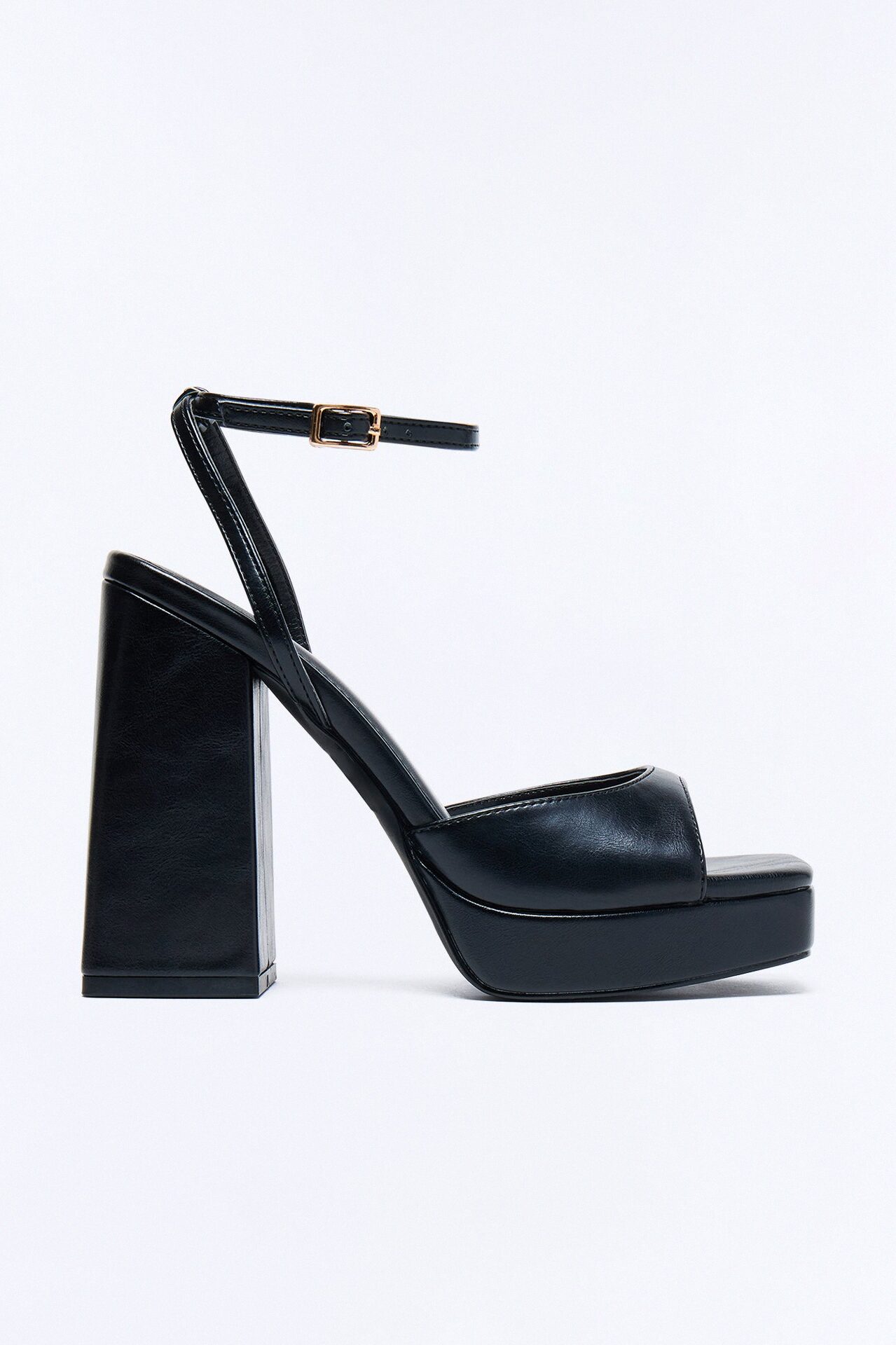 Klar Ultra Platform Heels - Black