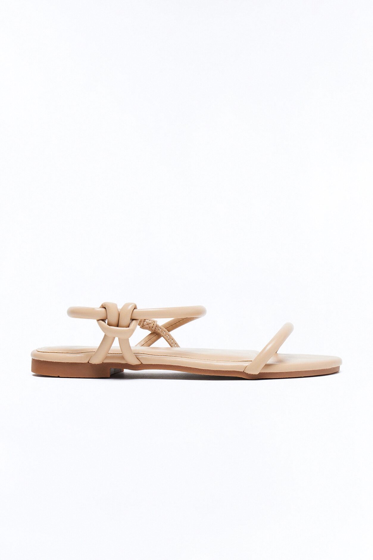 Kira Ankle Strap Sandals - Camel