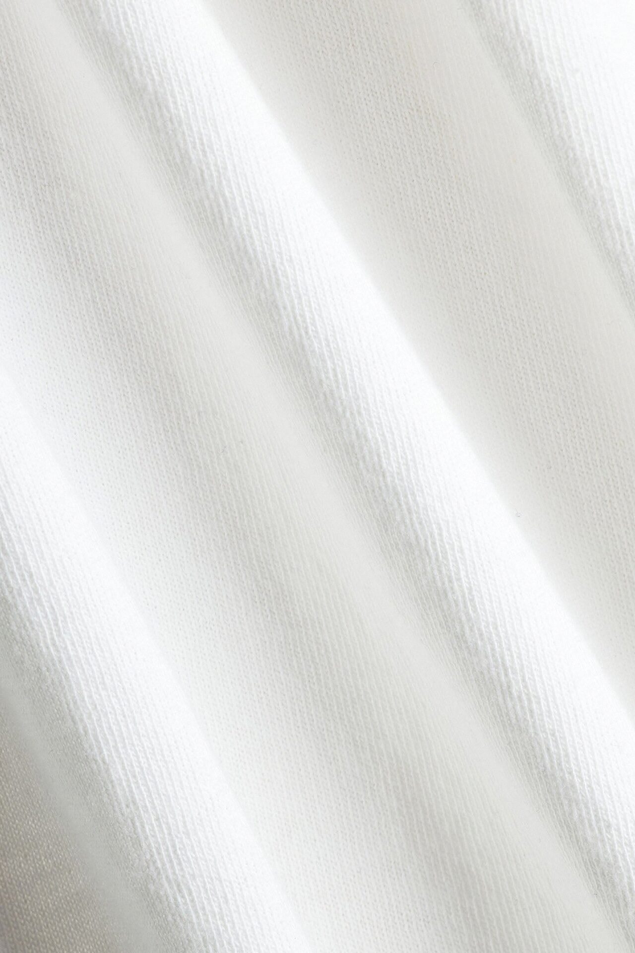 Cotton Jersey Short Sleeve T Shirt - Bright White