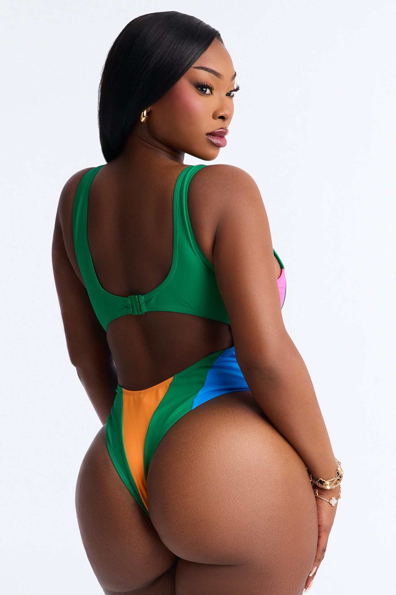 Manhattan Beach Moment 1 Piece Swimsuit - Multi Color