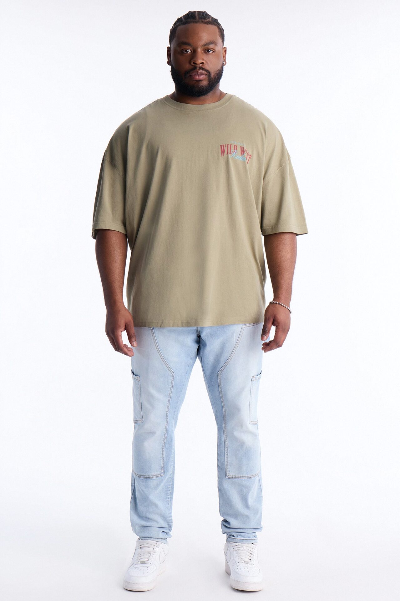Studio Carpenter Stacked Skinny Jean - Light Wash