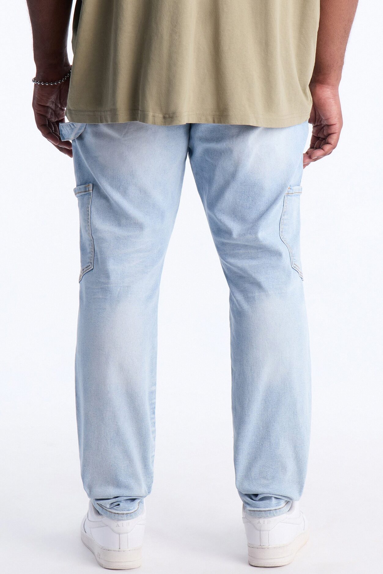 Studio Carpenter Stacked Skinny Jean - Light Wash