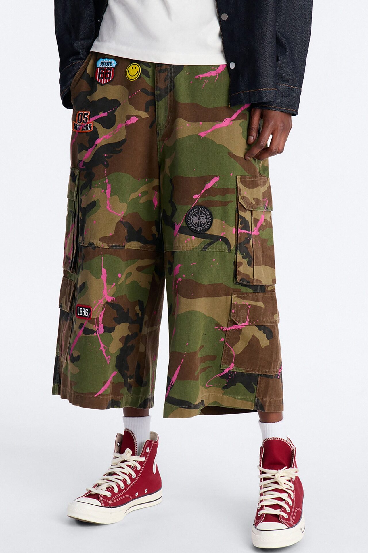 Baggy Art Collide Short - Camouflage