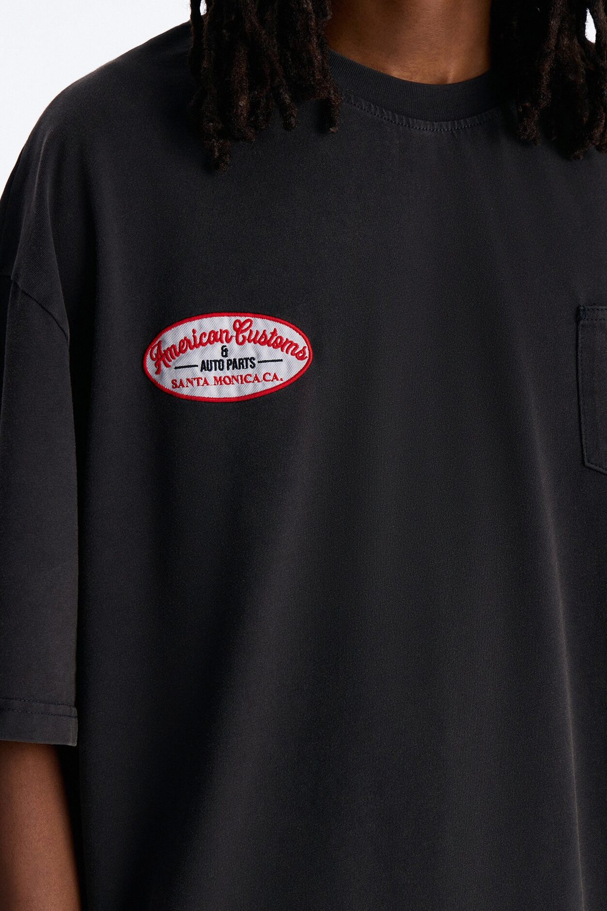 Boxy Gas Station Boxy Tee - Black Wash