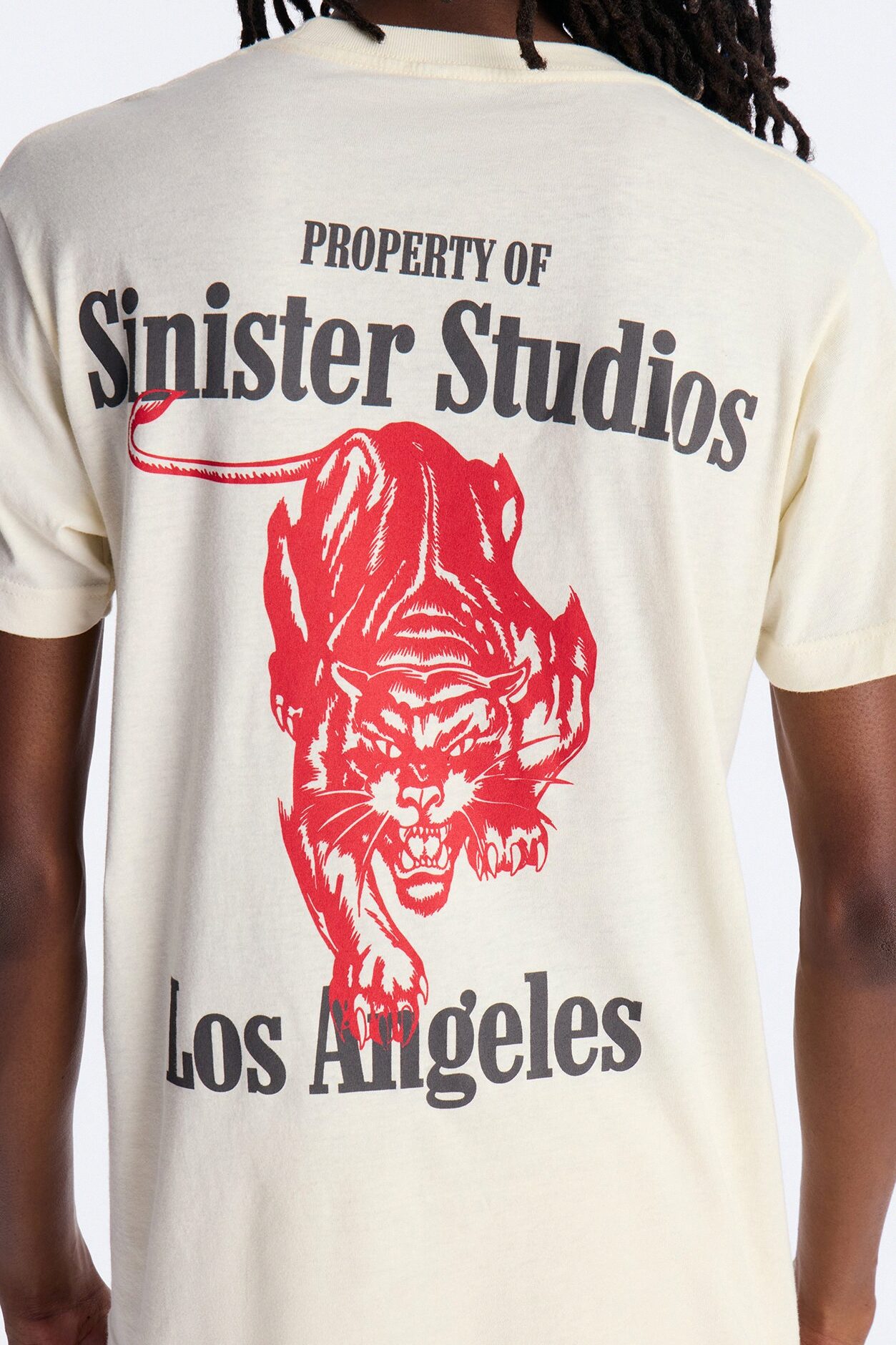 Sinister Studios LA Short Sleeve Tee - Cream