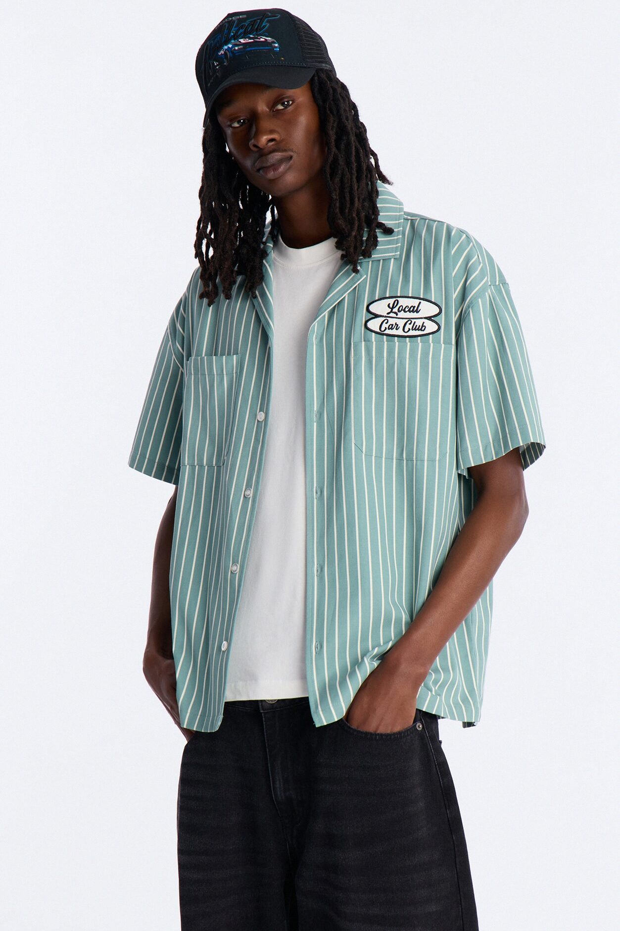 Garage Inn Mechanic Shirt - Green