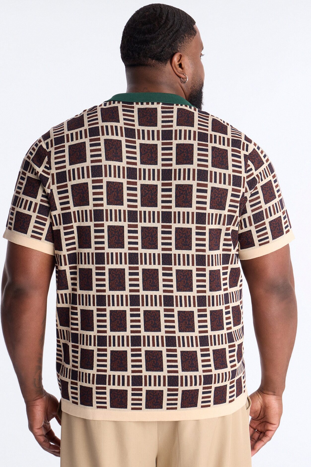 Westbury Knit Polo - Brown