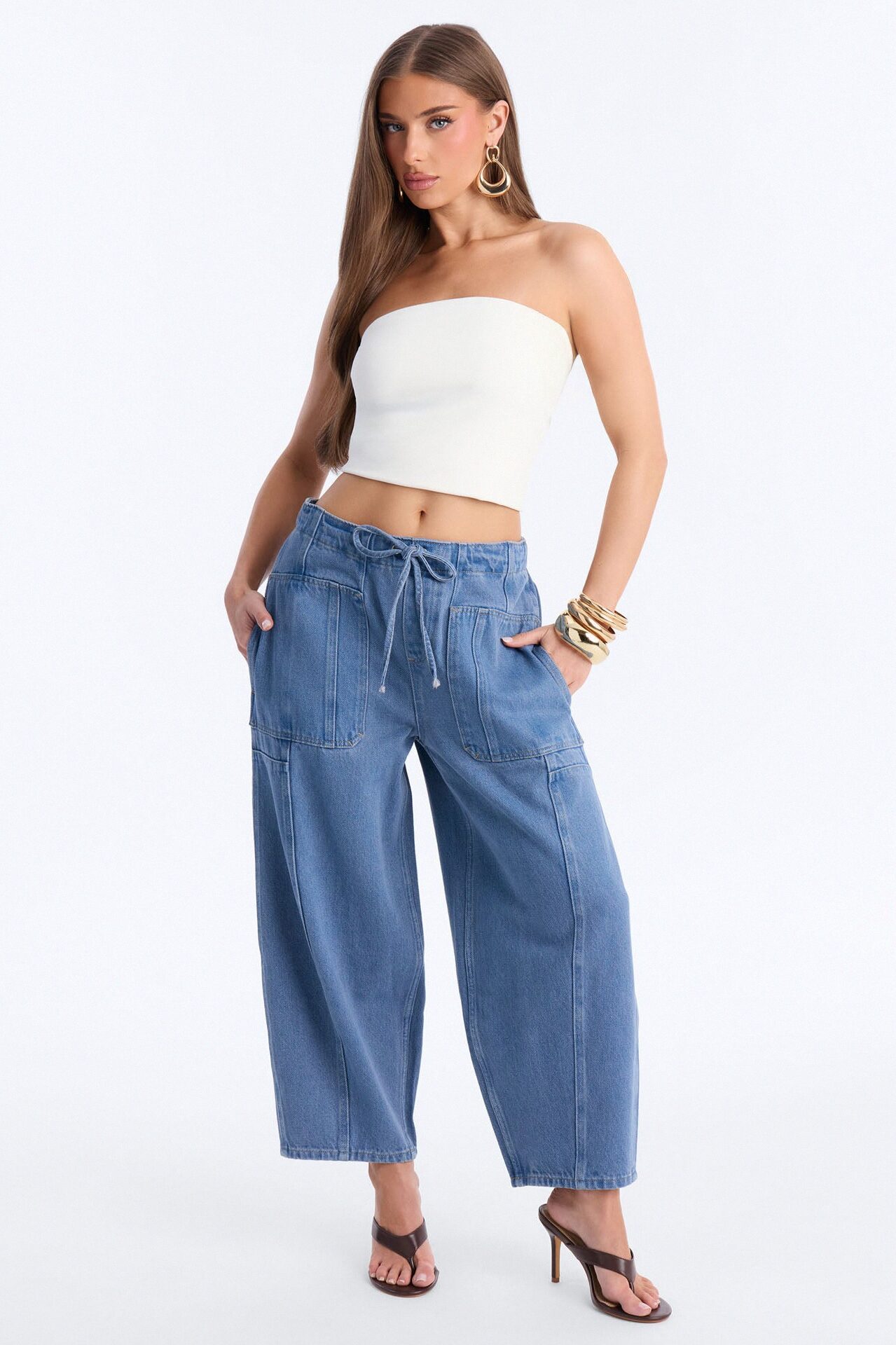 Cruise By Twill Barrel Pant 30″ - Navy
