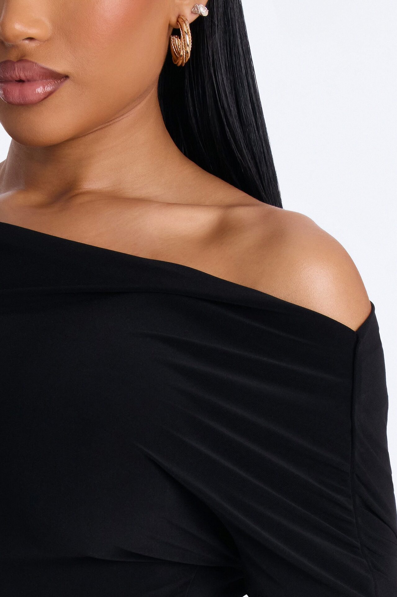 Bare And Bold Micro Short Romper - Black
