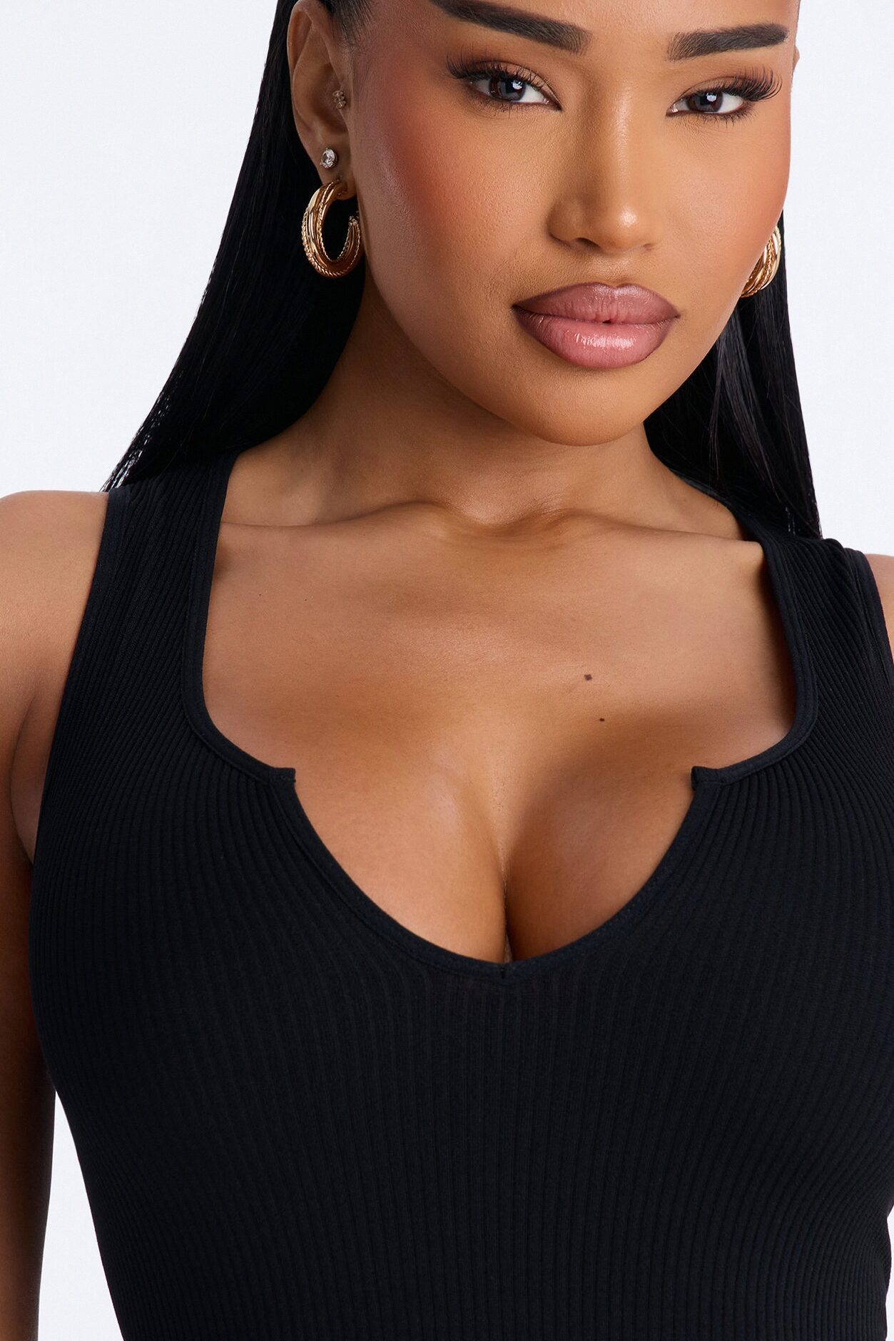 Weekend Errands Seamless Biker Short Romper - Black