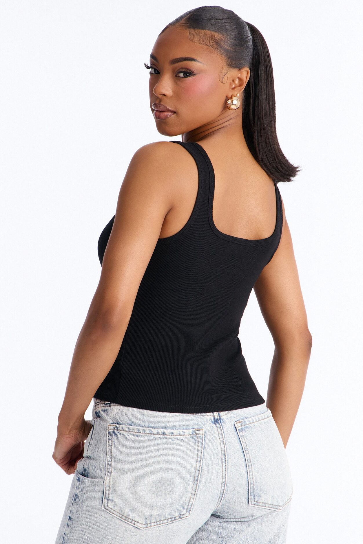 Keep It Classic Basic Tank Top - Black