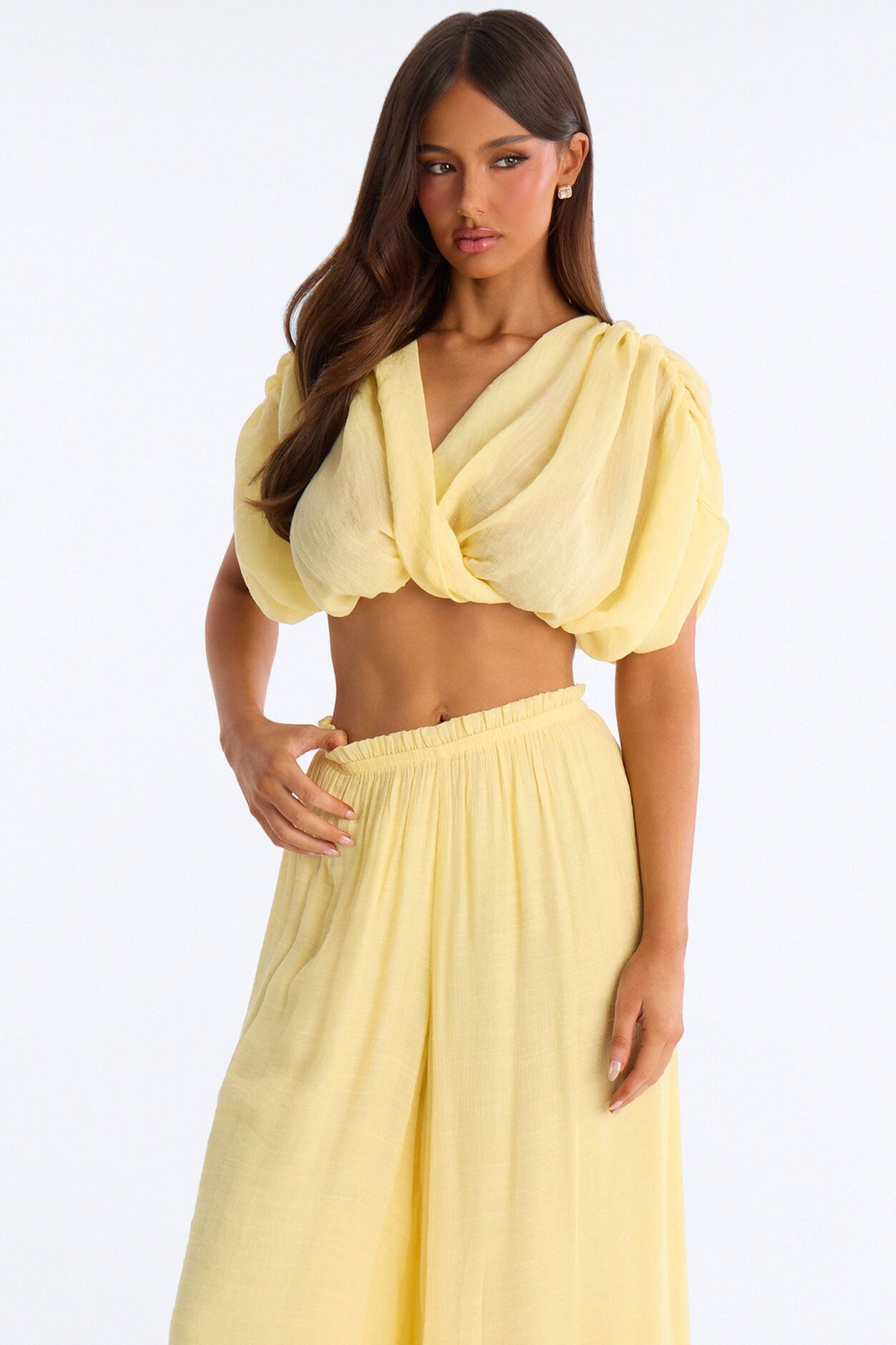Summer Solstice Pant Set - Yellow