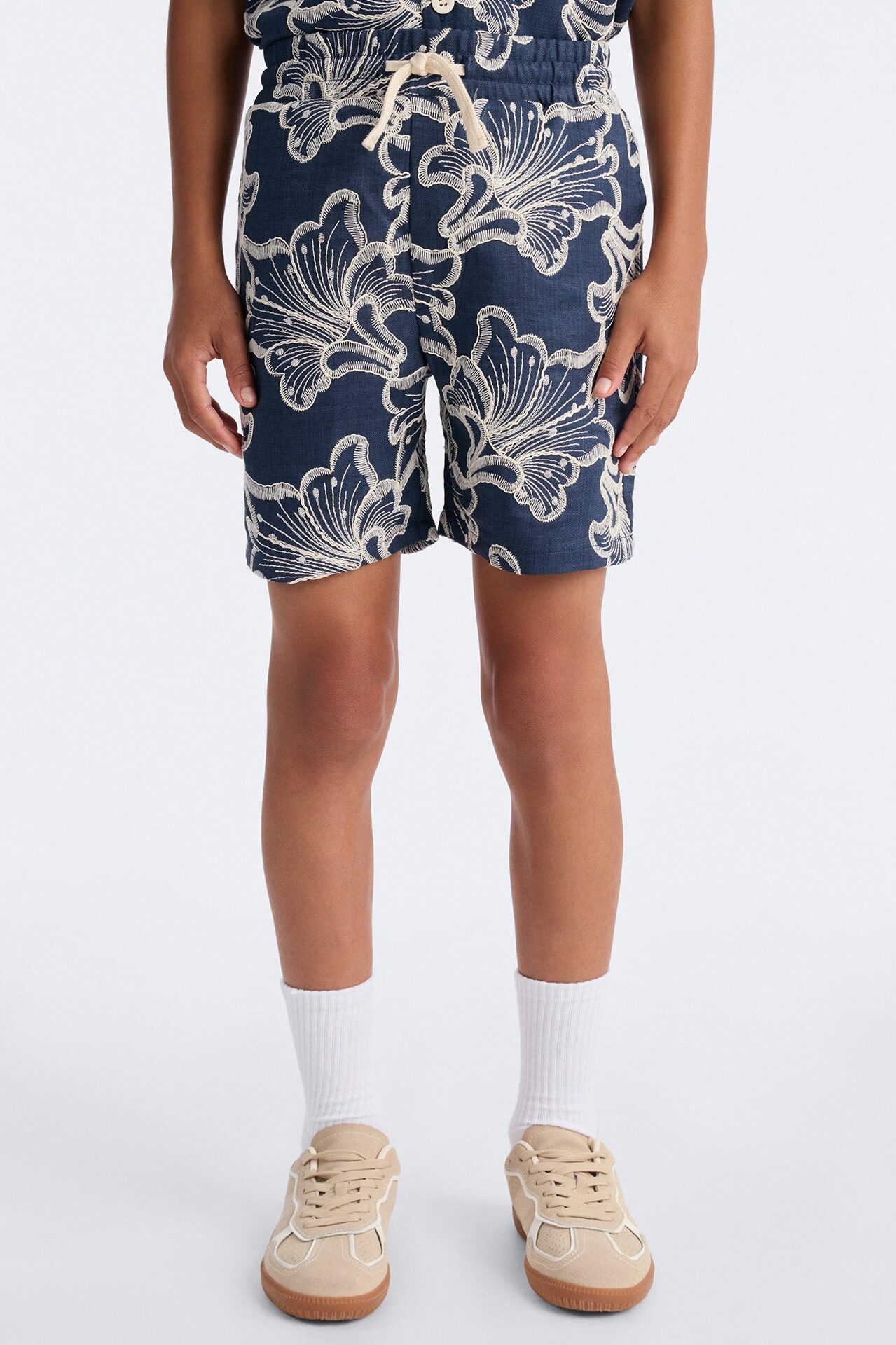 Mini Coastal Drift Short - Navy