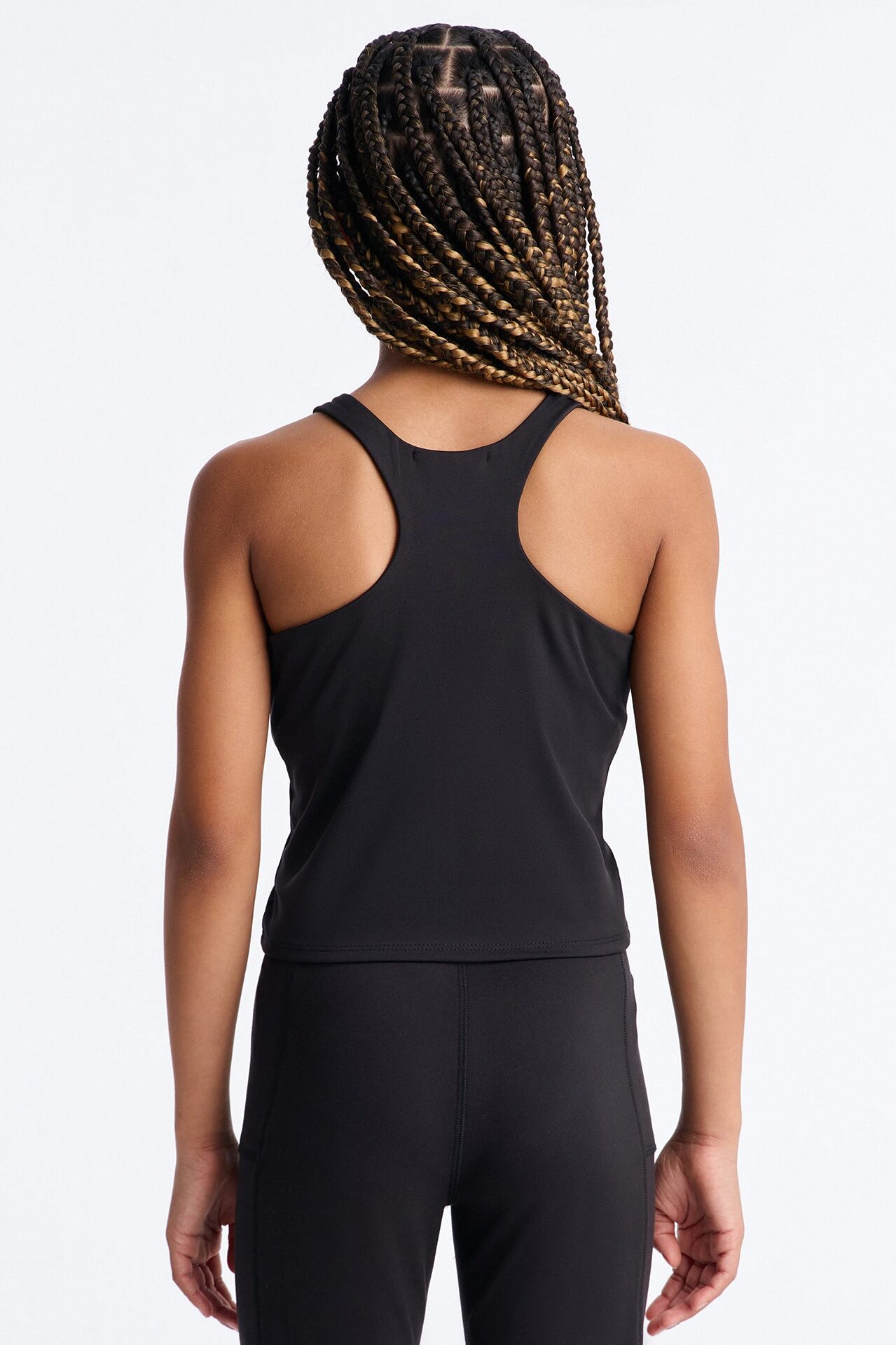 Mini Made Up My Mind Sportscore Racerback Tank Top - Black