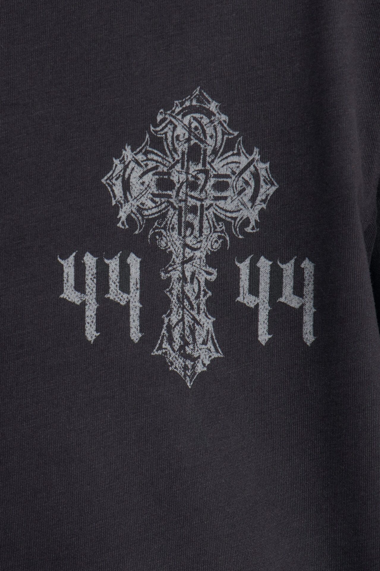 Mini Loyalty Truth Oversized Short Sleeve Tee - Black Wash