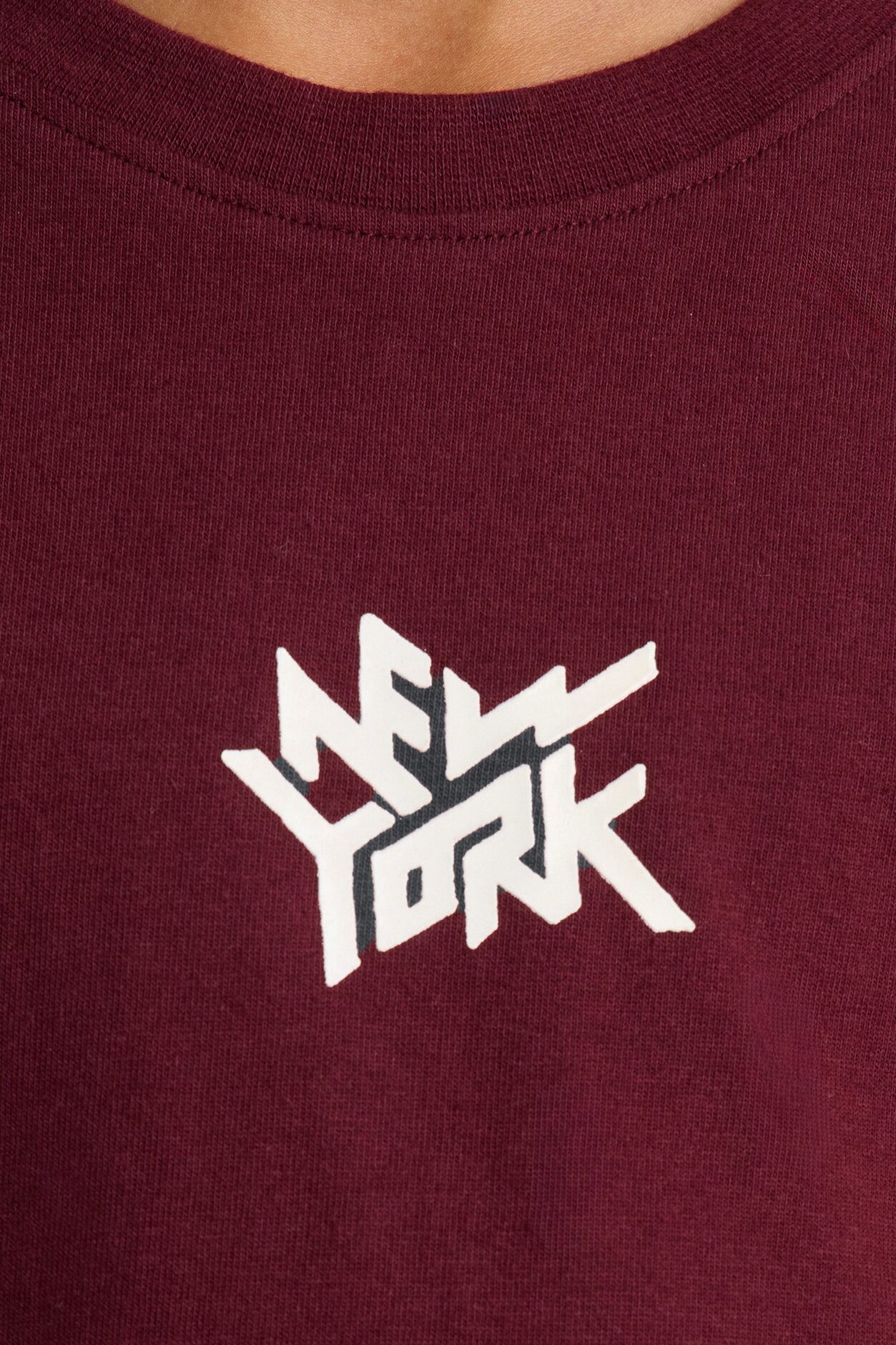 Mini New York Lifestyle Short Sleeve Tee - Chocolate