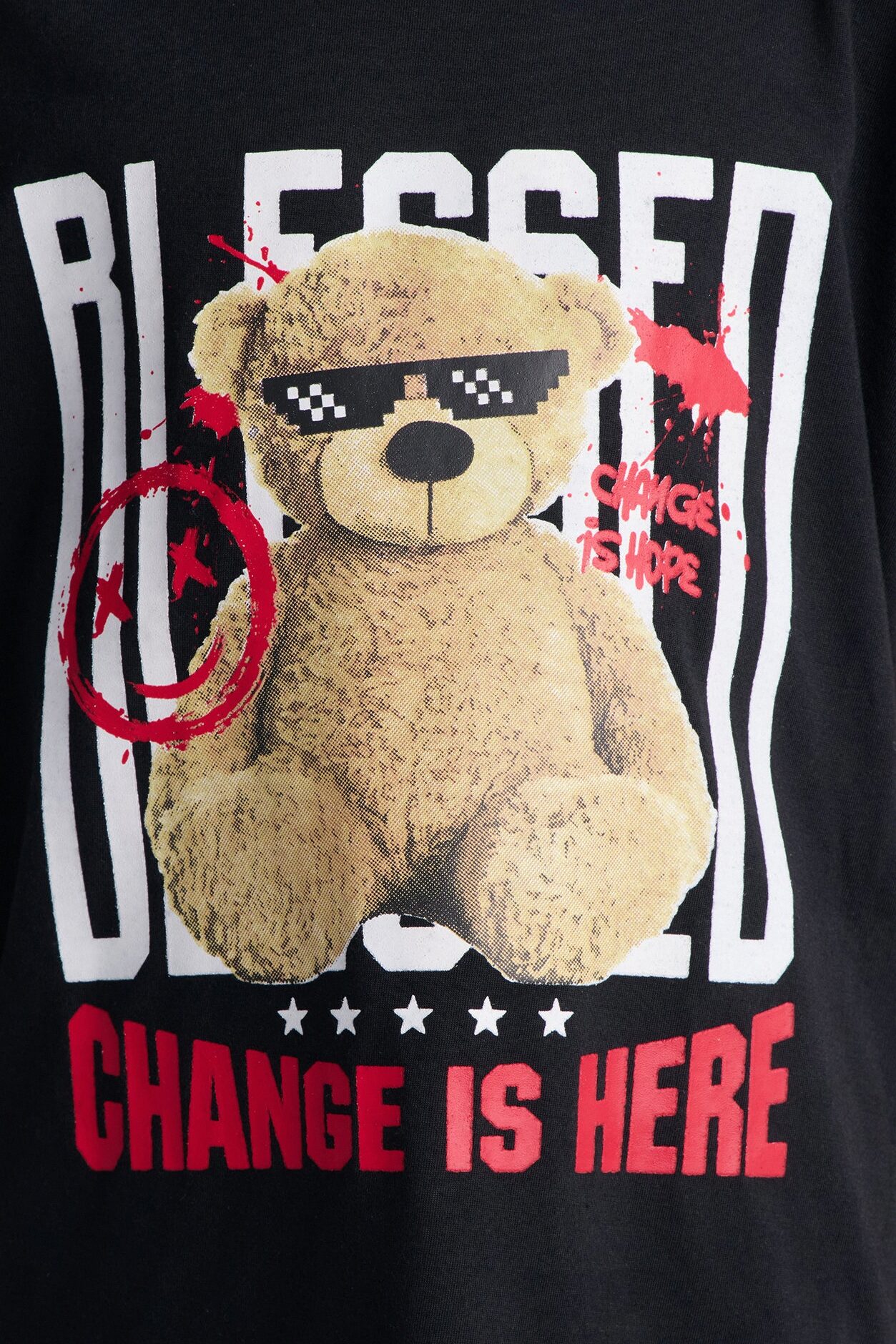Mini Change Is Here Short Set - Black/combo