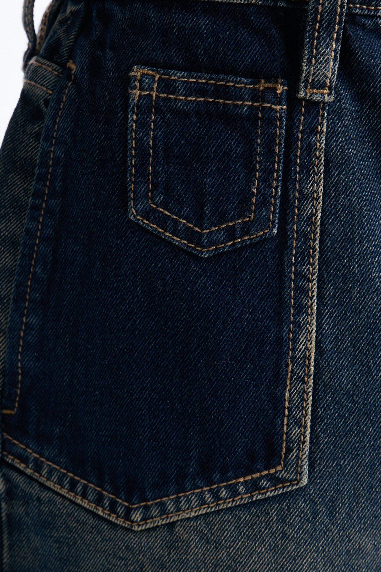 Mini Baggy Drift Denim Short - Dark Wash