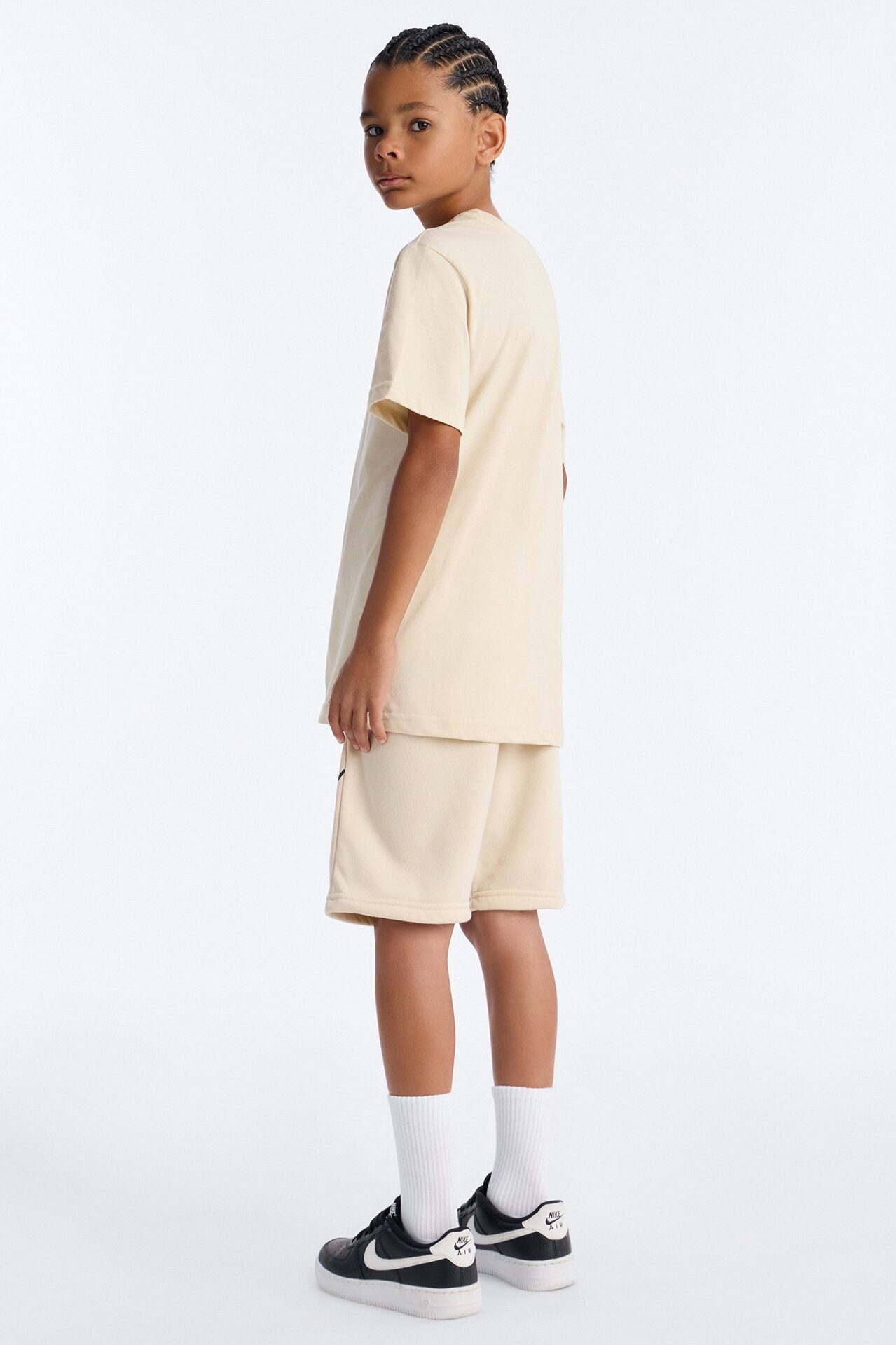 Mini The GOAT Forever Short Set - Cream