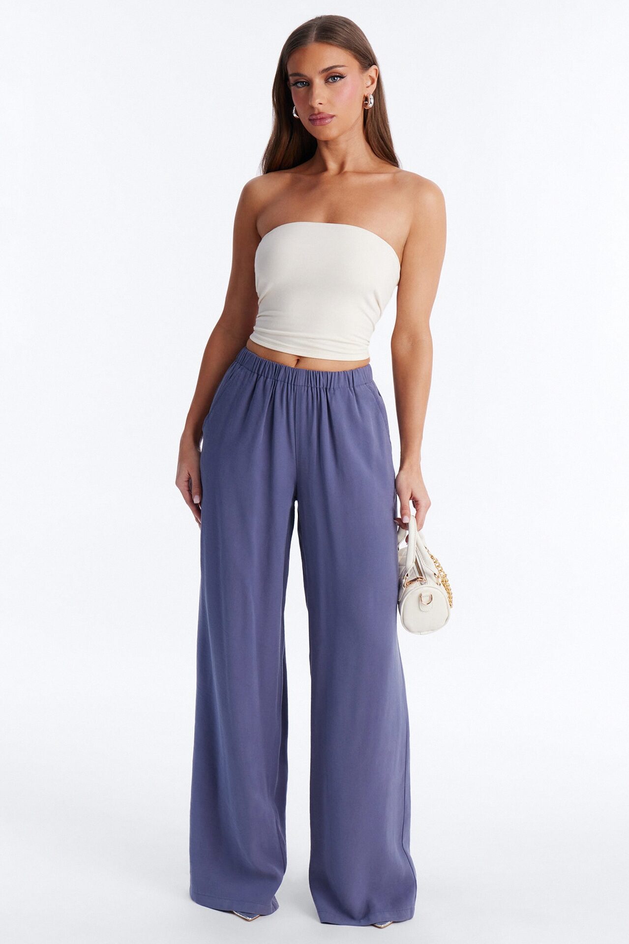 Coffee Break Straight Leg Pant 33″ - Navy