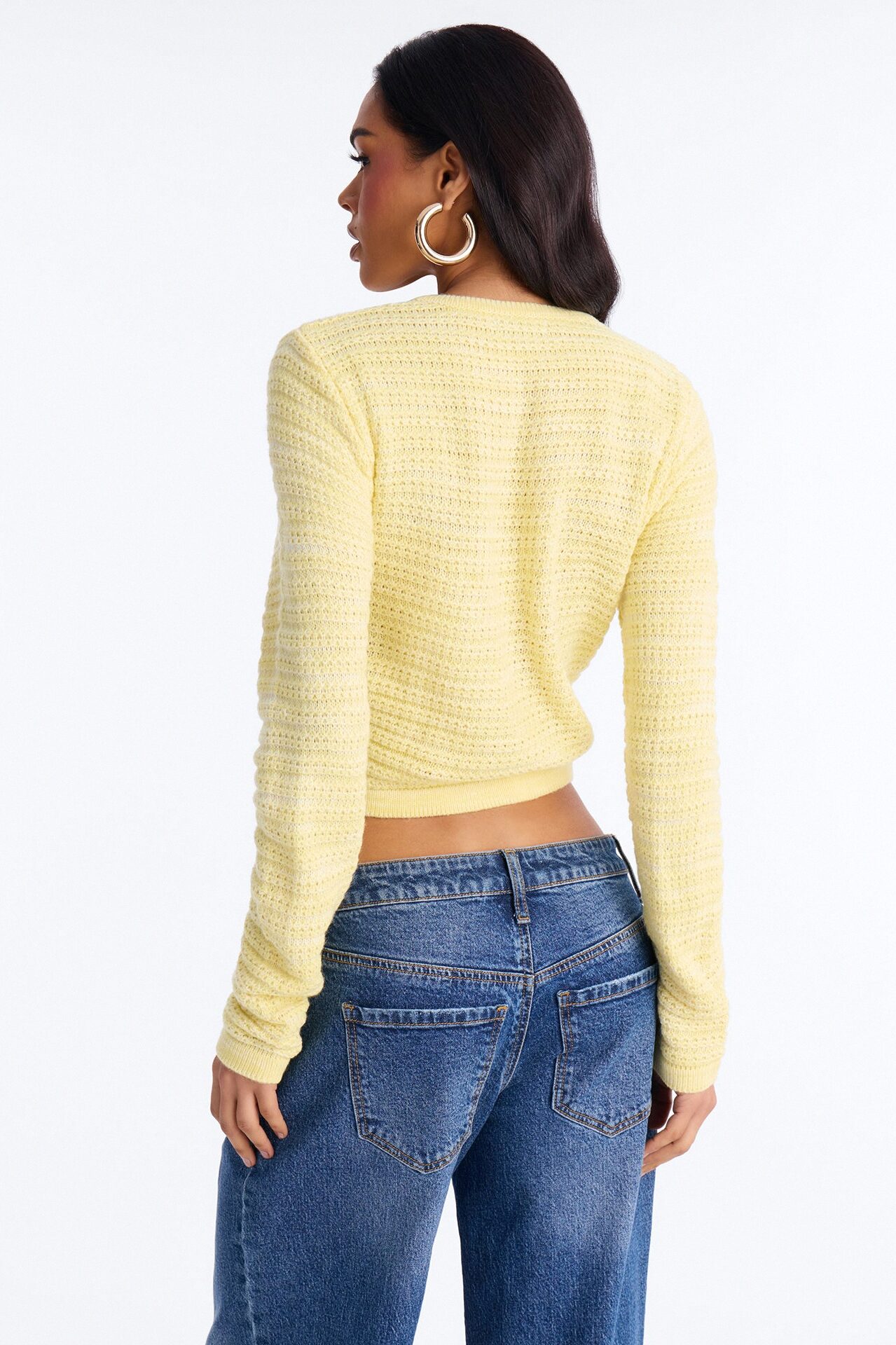Class Act Cardigan - Yellow