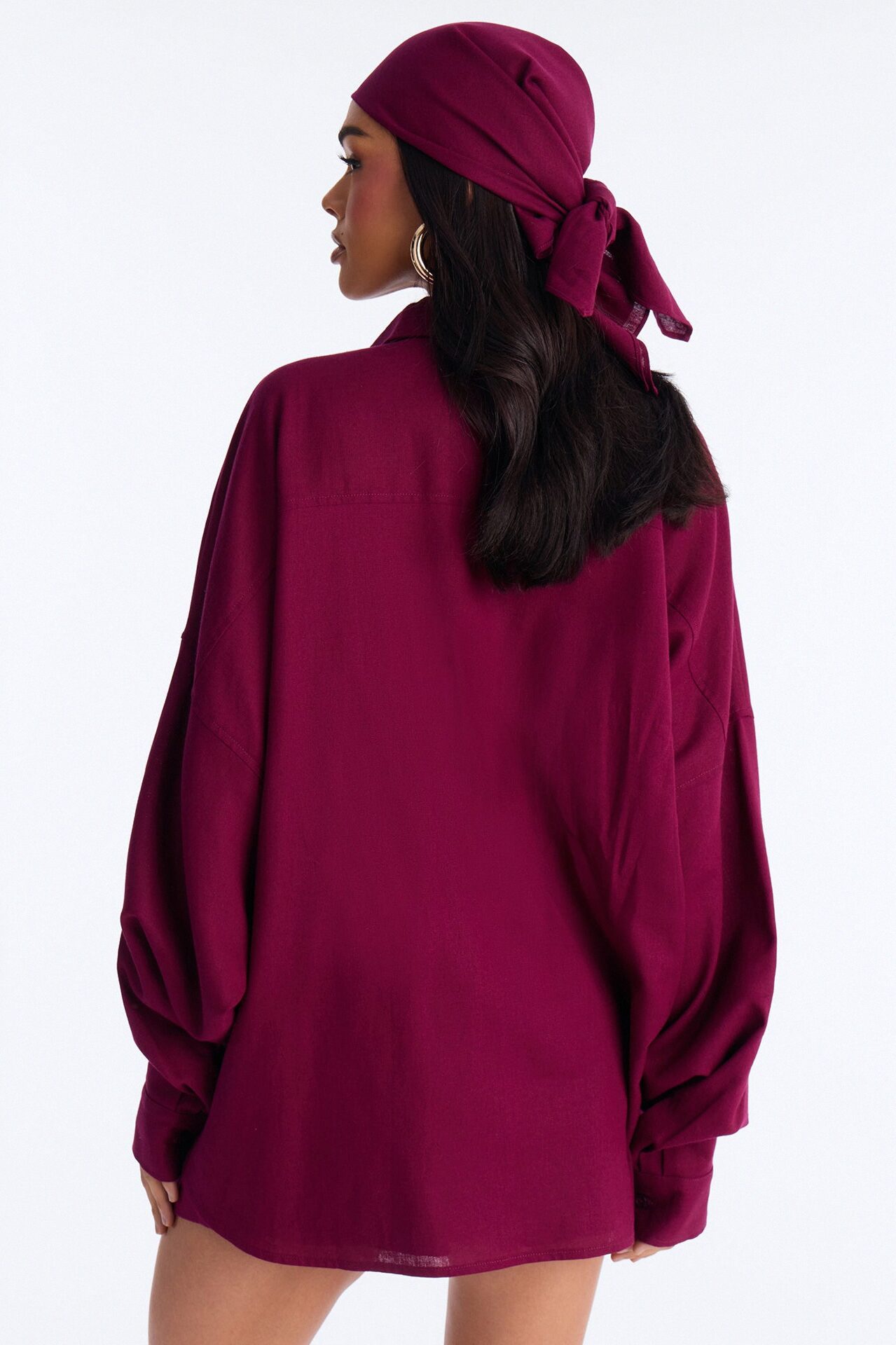Dahlia 3 Piece Short Set - Plum