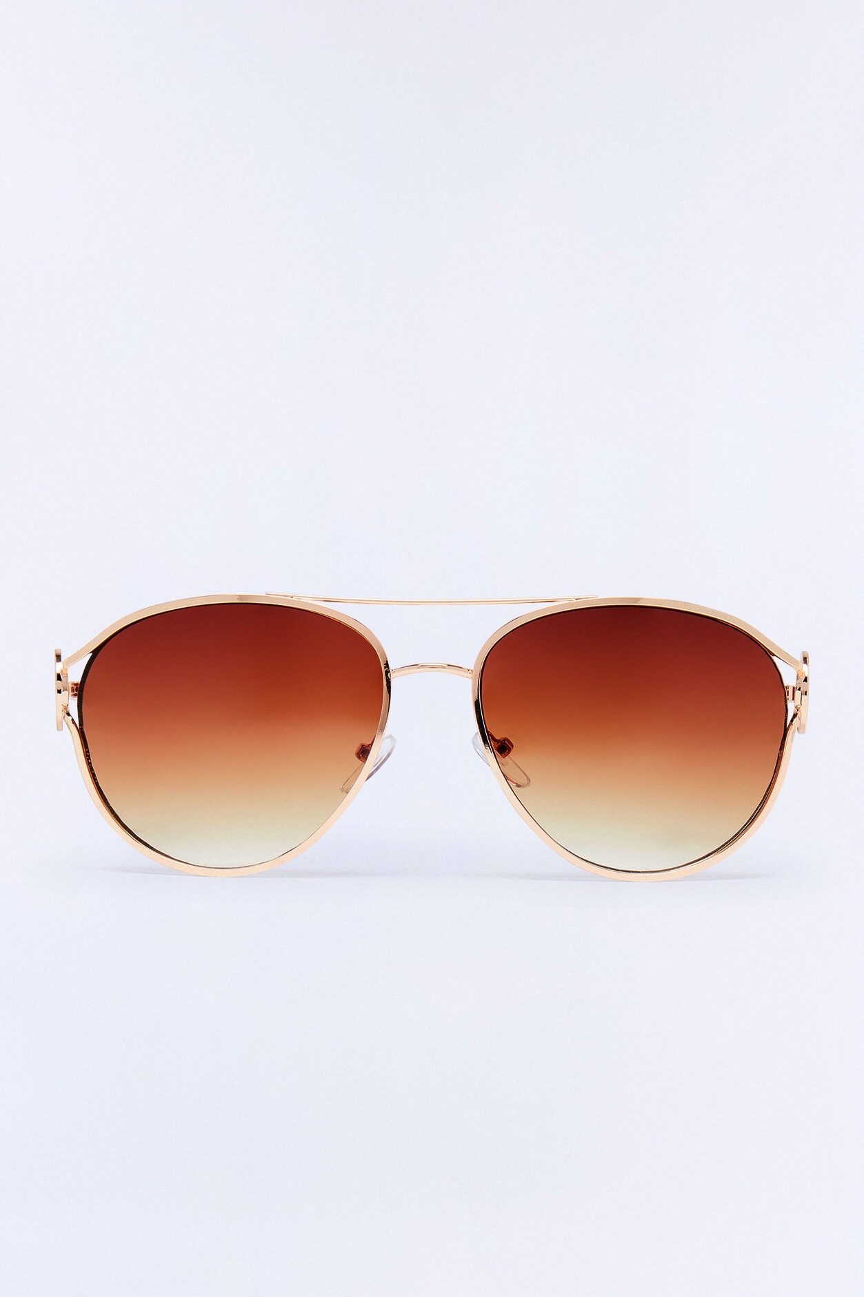 Pilots Cabin Sunglasses - Gold/Brown