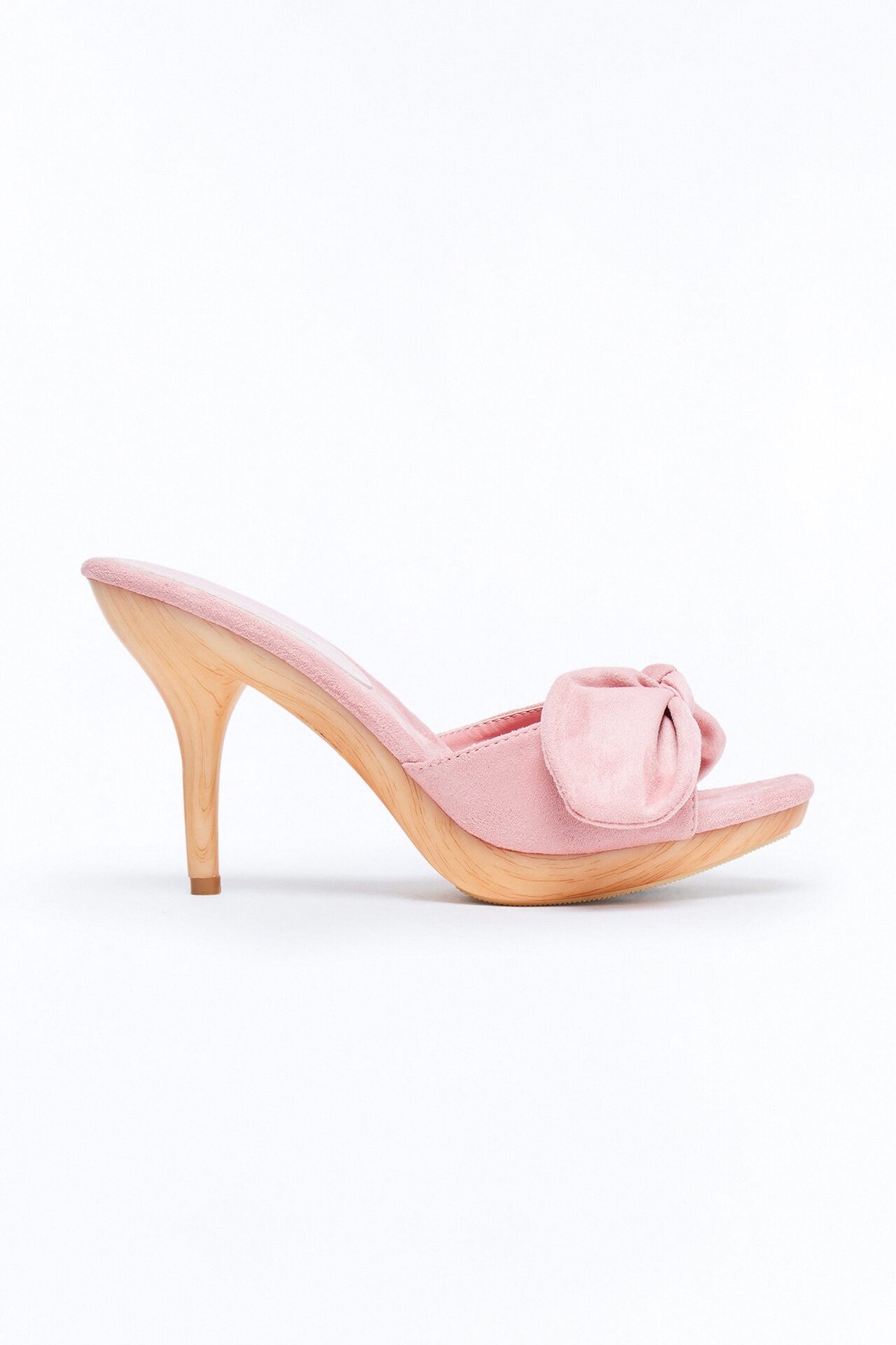 Cortado Bow Stiletto Heels - Pink